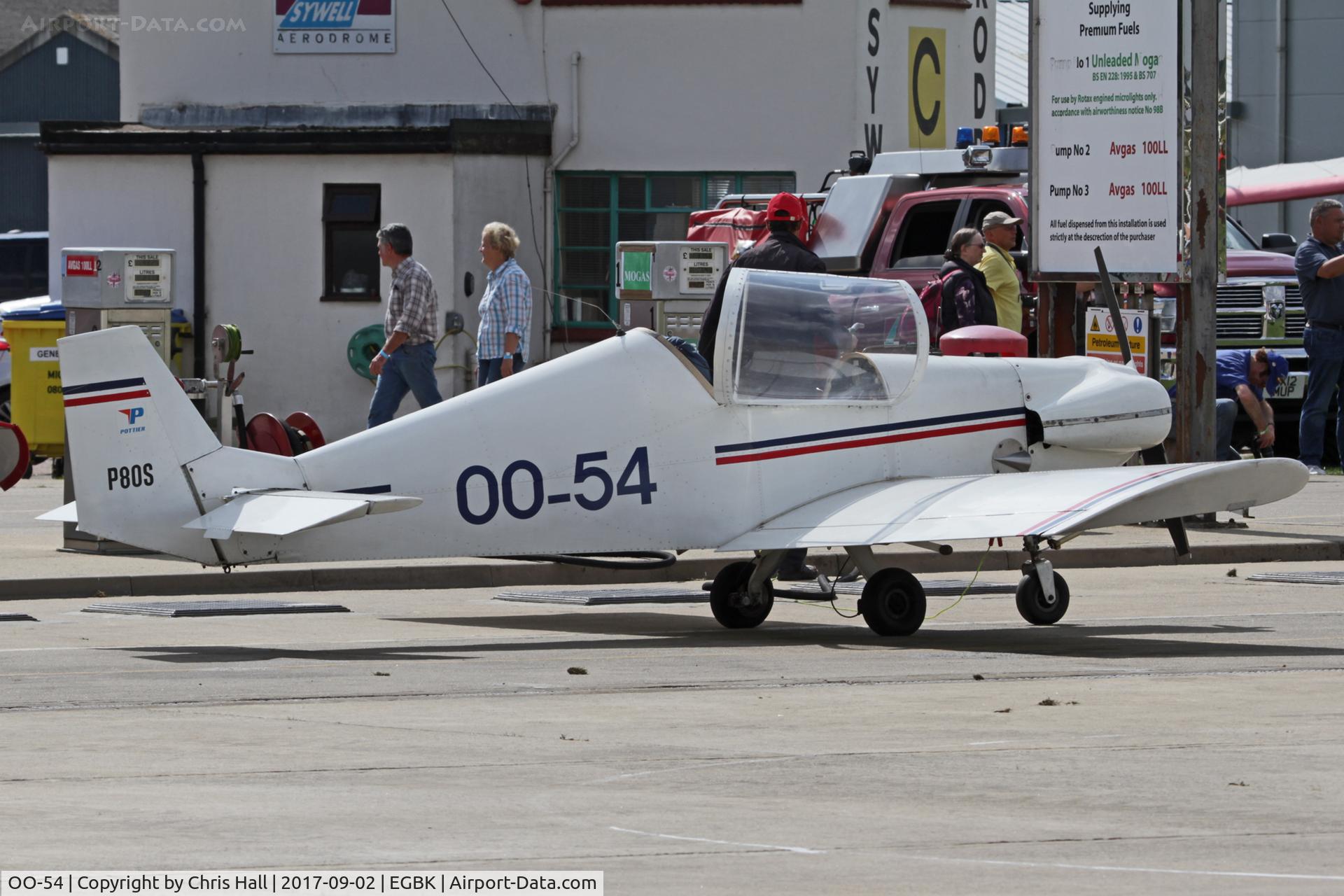 OO-54, Pottier P-80S C/N 54, LAA Rally 2017, Sywell