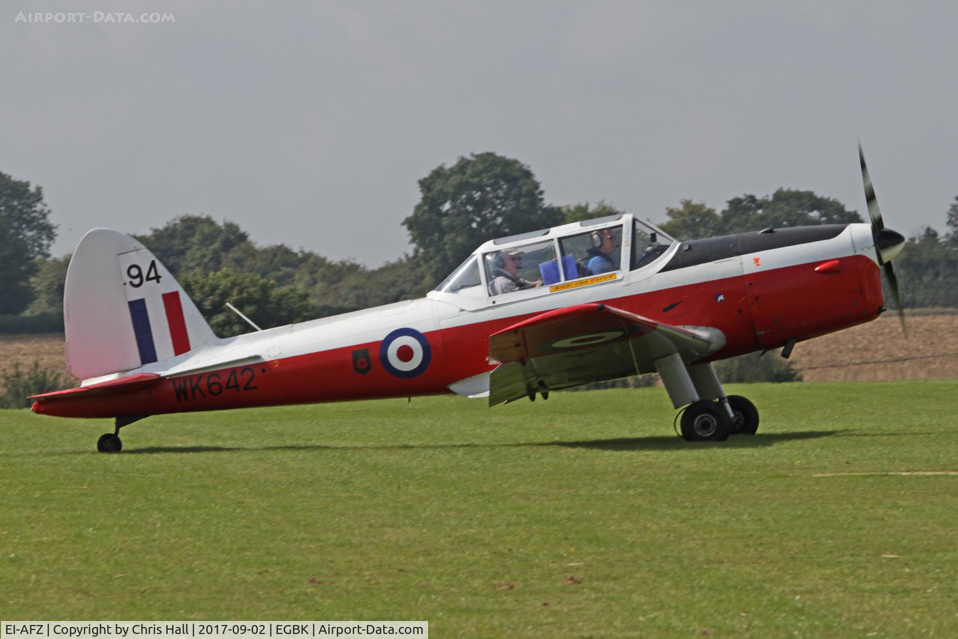 EI-AFZ, 1952 De Havilland DHC-1 Chipmunk T.10 C/N C1/0659, LAA Rally 2017, Sywell
