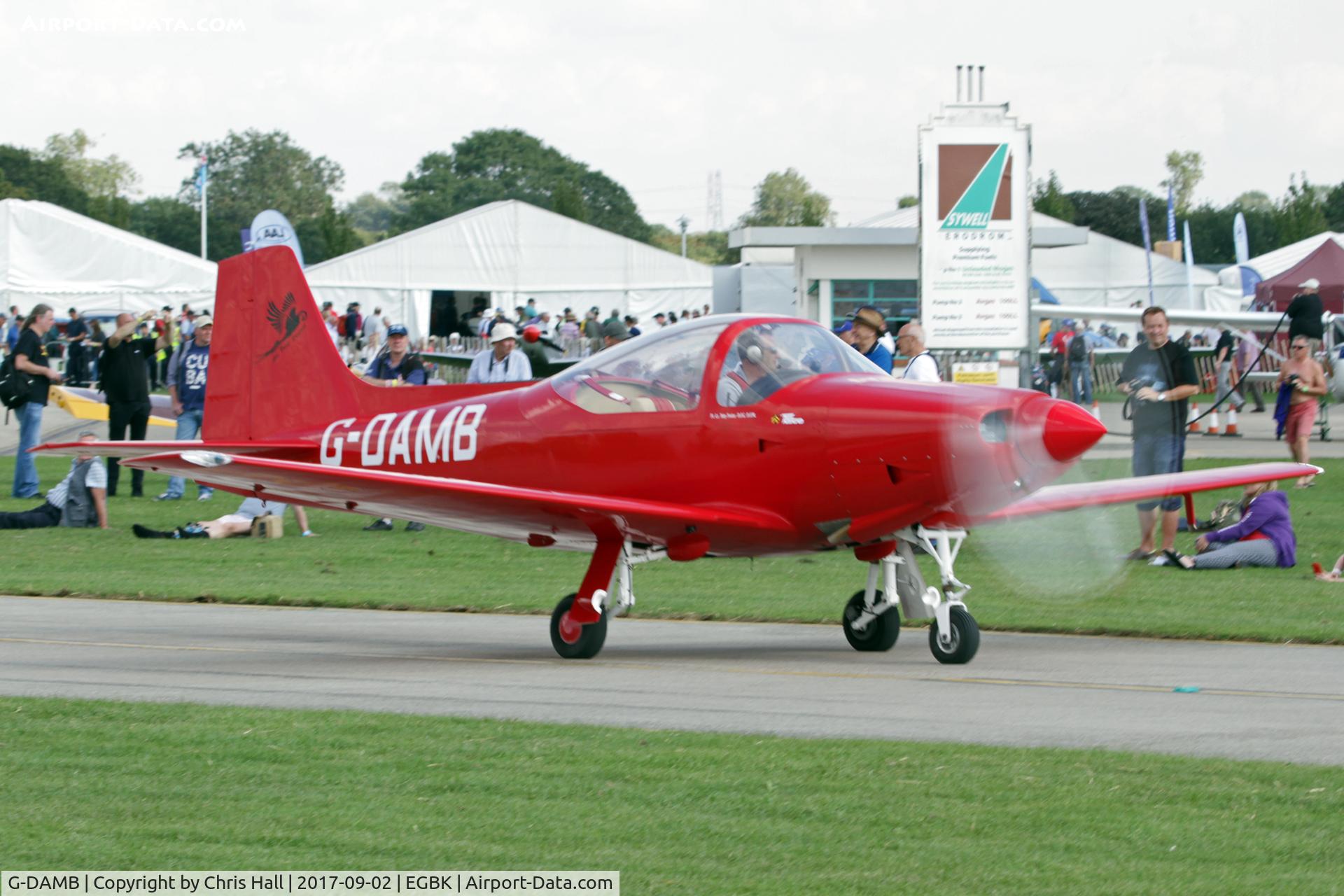 G-DAMB, 2007 Sequoia F-8L Falco C/N PFA 100-12153, LAA Rally 2017, Sywell