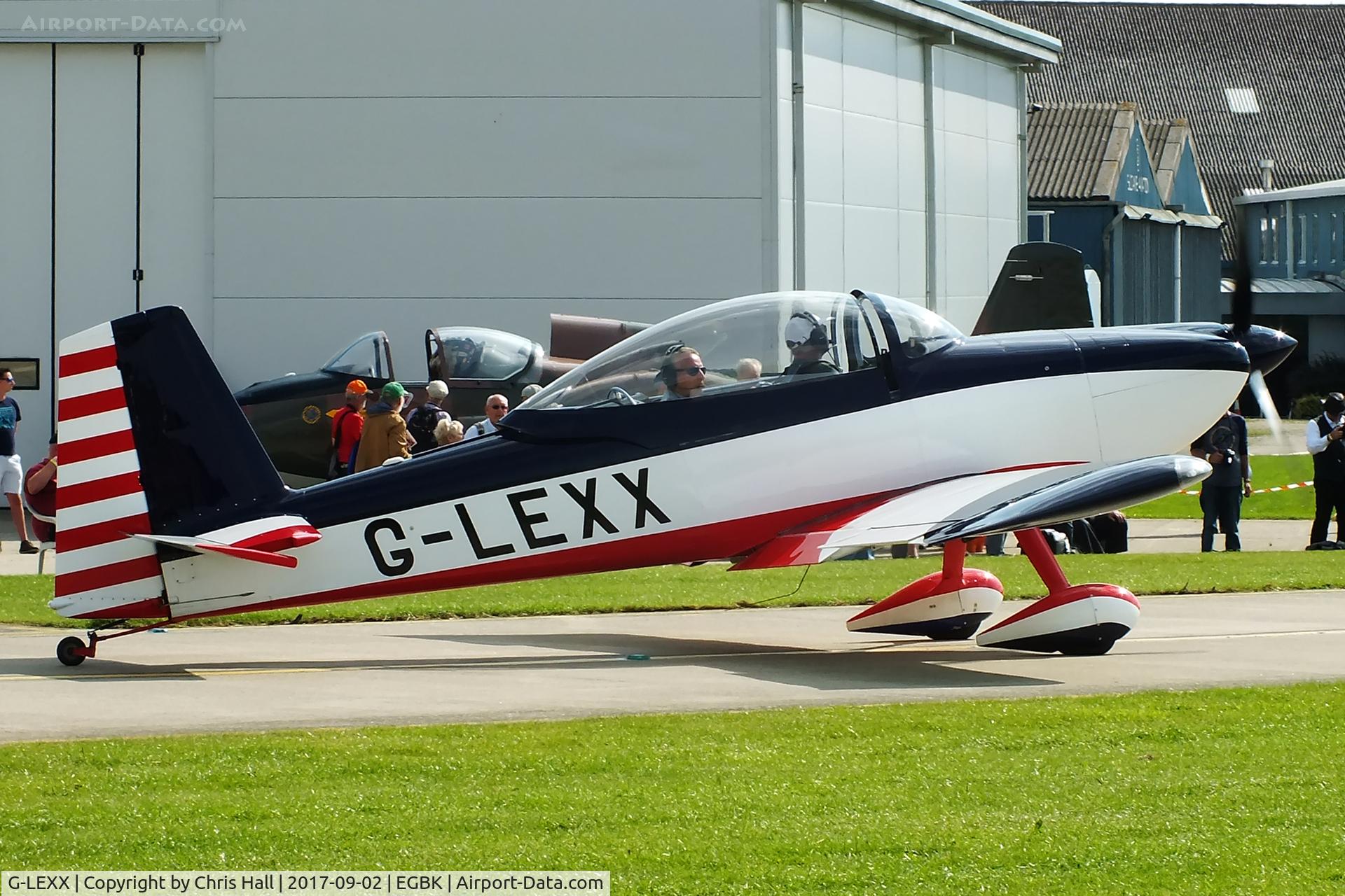 G-LEXX, 2002 Vans RV-8 C/N PFA 303-13896, LAA Rally 2017, Sywell