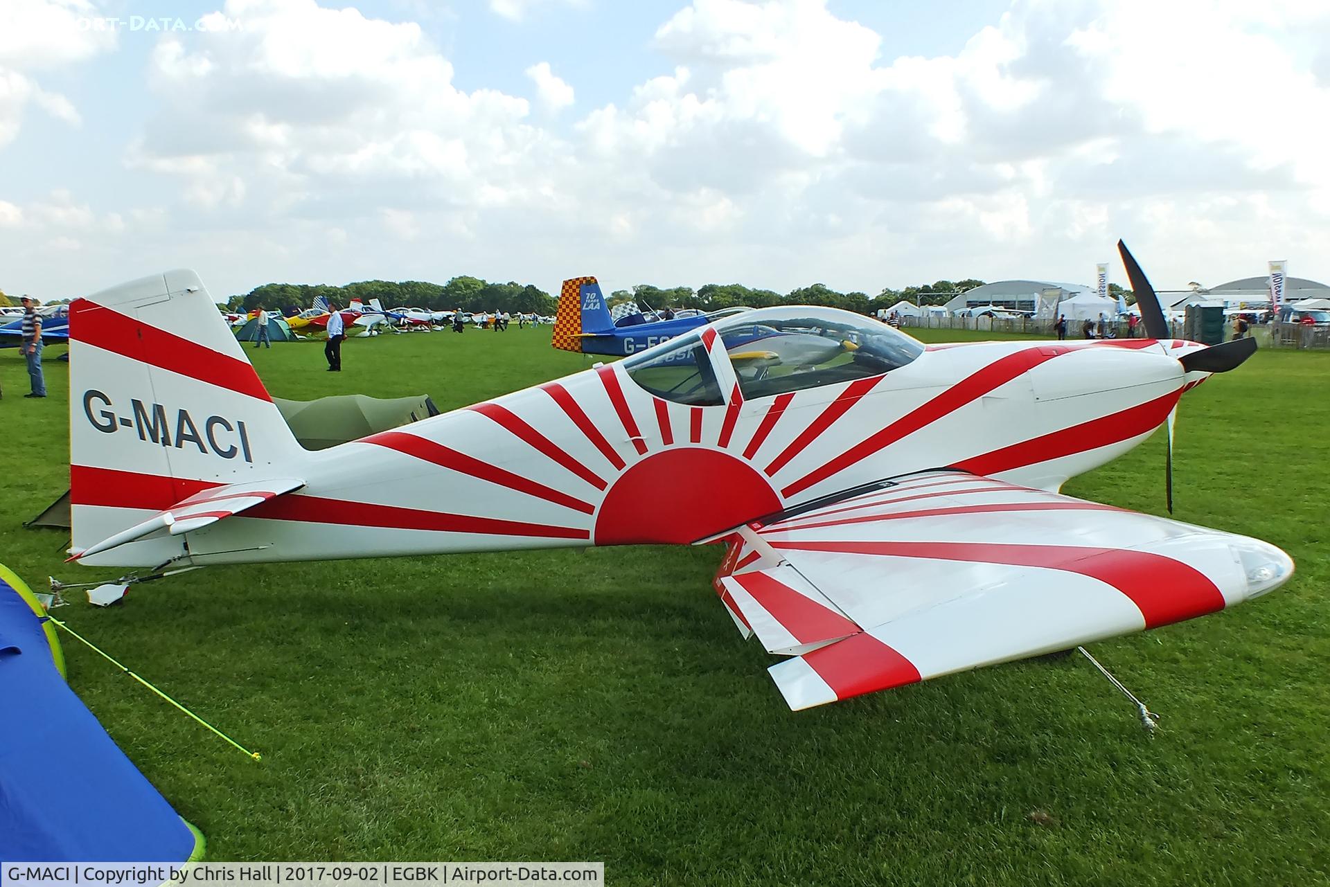 G-MACI, 2013 Vans RV-7 C/N 73171, LAA Rally 2017, Sywell