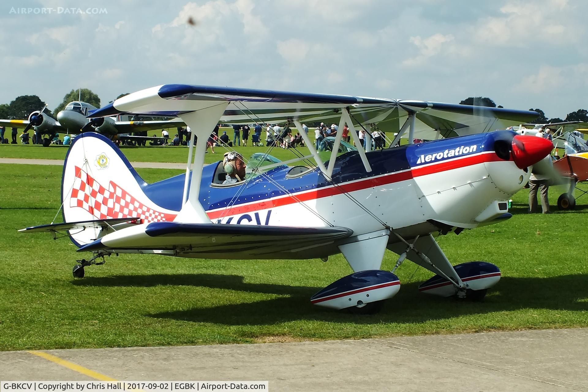 G-BKCV, 1990 EAA Acro Sport II C/N PFA 072A-10776, LAA Rally 2017, Sywell