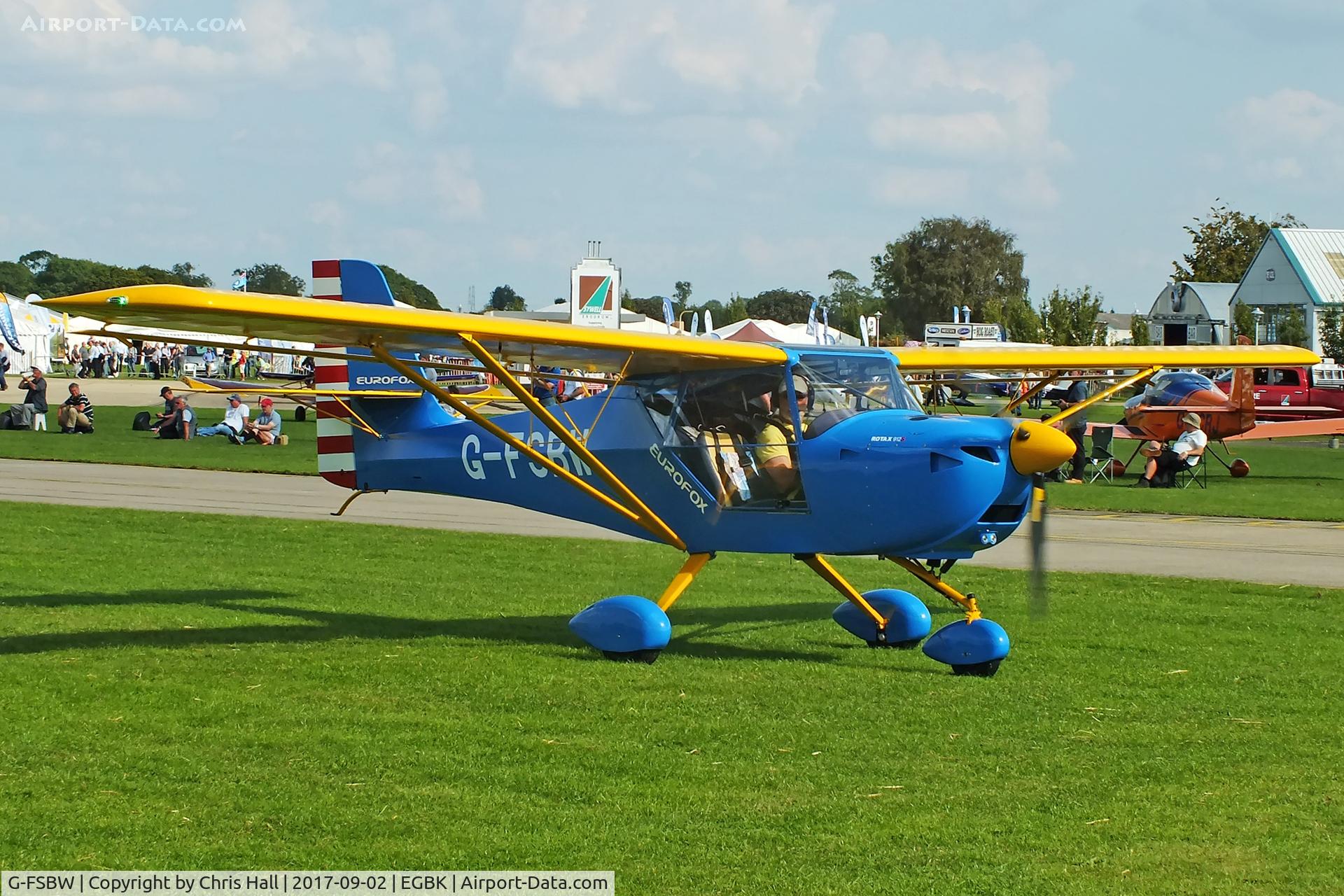 G-FSBW, 2015 Aeropro Eurofox 912S C/N BMAA/HB/678, LAA Rally 2017, Sywell