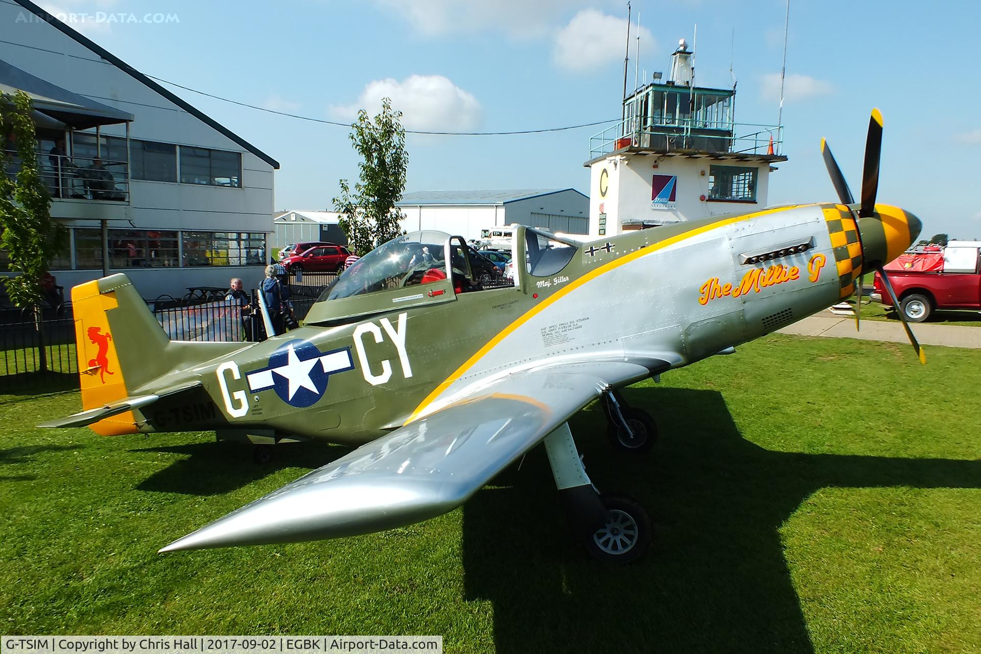 G-TSIM, 2012 Titan T-51 Mustang C/N LAA 355-14964, LAA Rally 2017, Sywell