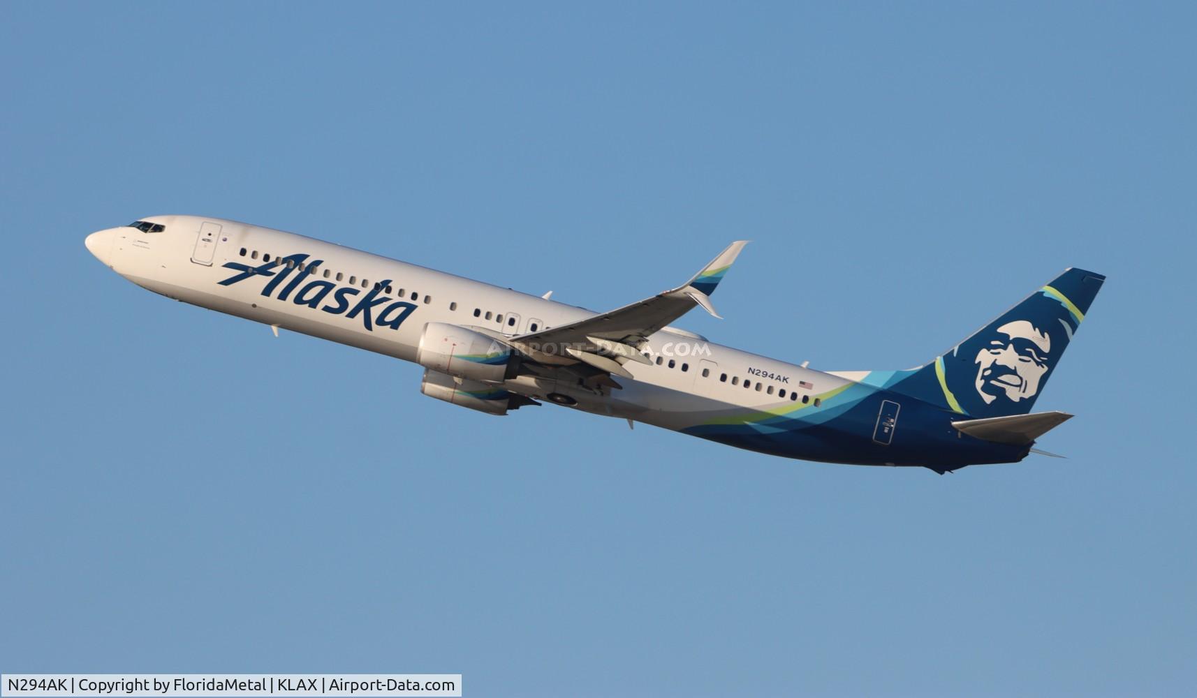 N294AK, Boeing 737-900ER C/N 64303, ASA 739 zx  lax-sjd,mmsd