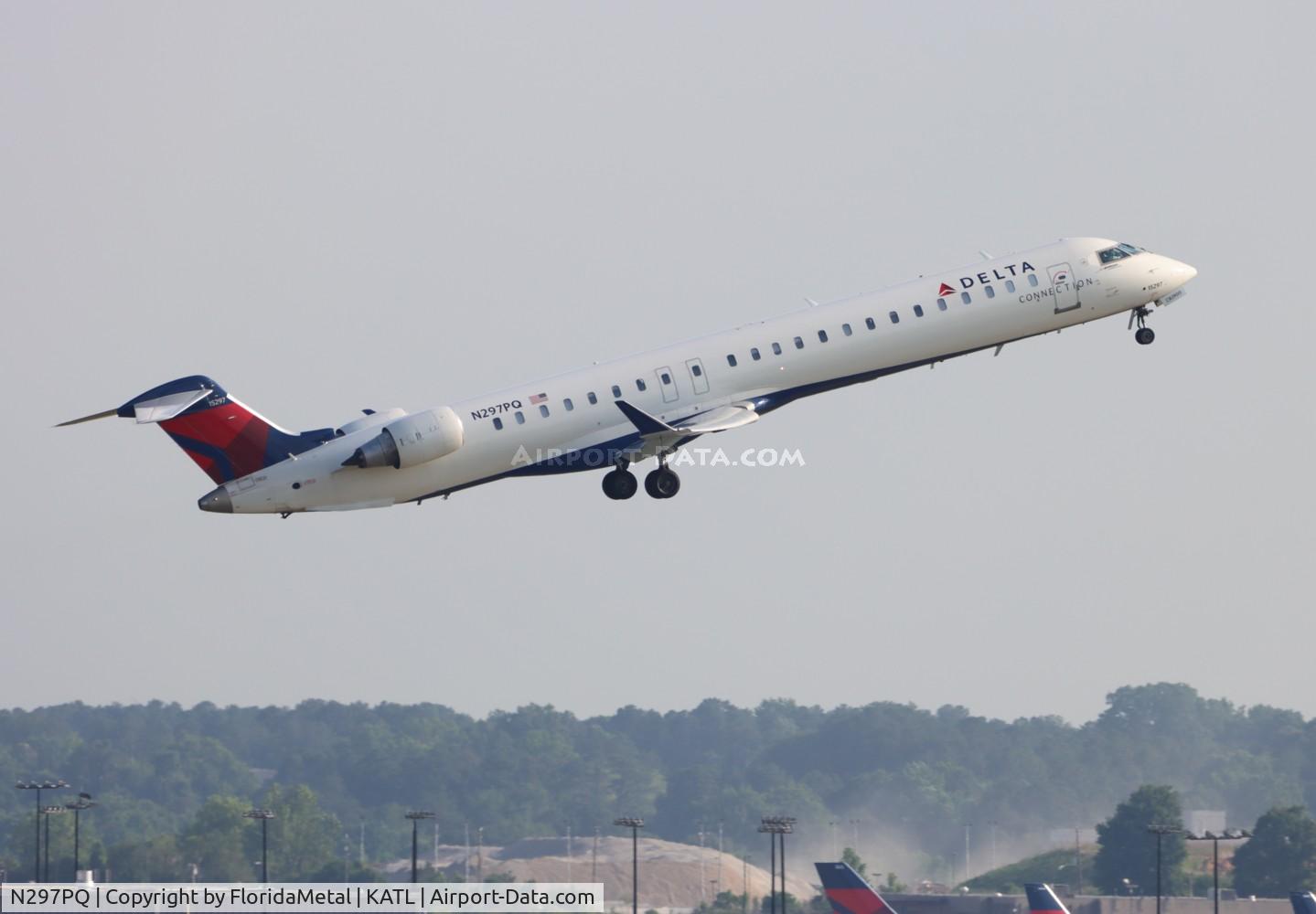 N297PQ, 2013 Bombardier CRJ-900 (CL-600-2D24) C/N 15302, EDV/DAL CR9 zx atl-cha