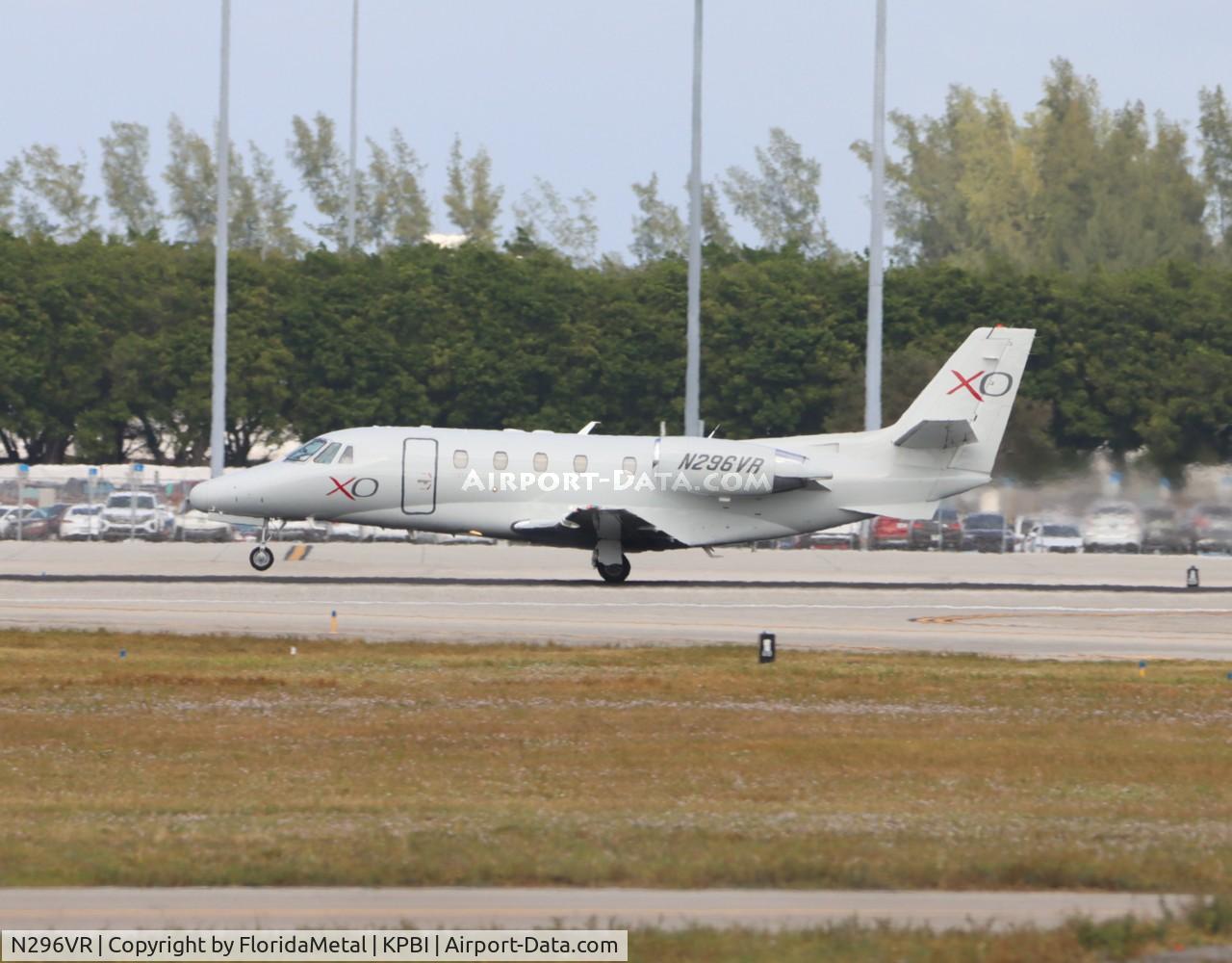 N296VR, 2002 Cessna 560XL Citation Excel C/N 560-5296, C560XL zx pbi-pls