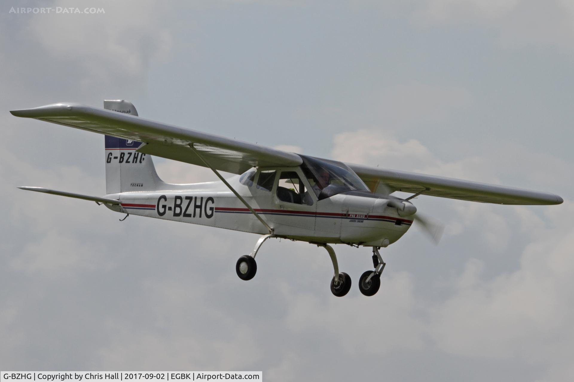 G-BZHG, 2000 Tecnam P-92EM Echo C/N PFA 318-13606, LAA Rally 2017, Sywell