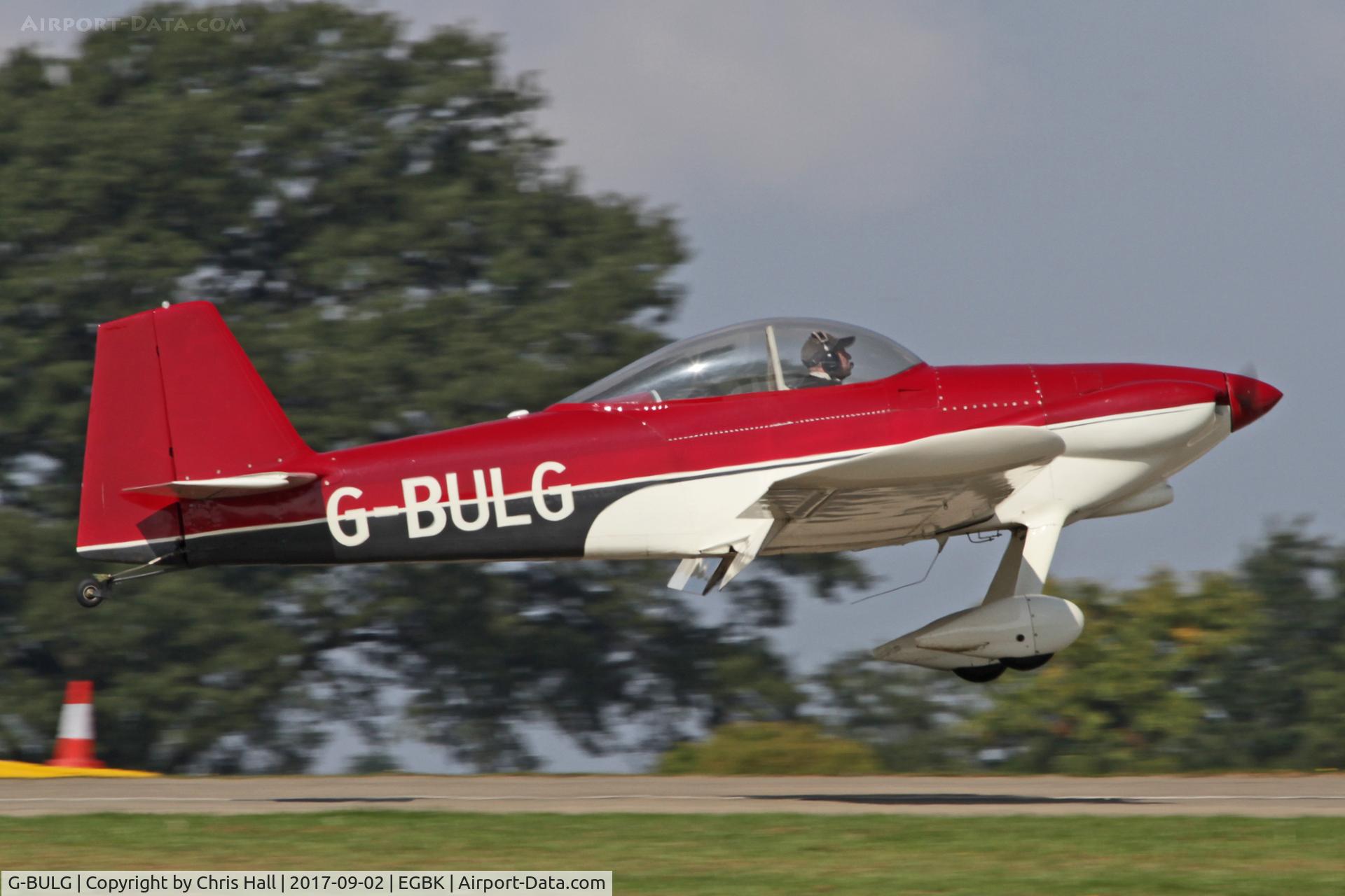 G-BULG, 1989 Vans RV-4 C/N JRV4-1, LAA Rally 2017, Sywell