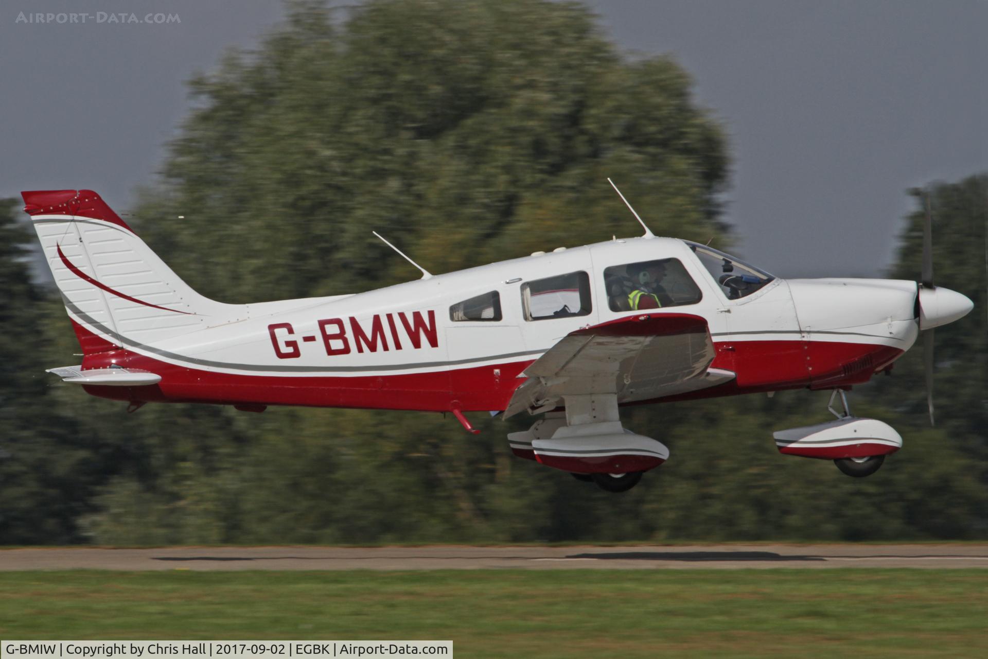 G-BMIW, 1981 Piper PA-28-181 Cherokee Archer II C/N 28-8190093, LAA Rally 2017, Sywell