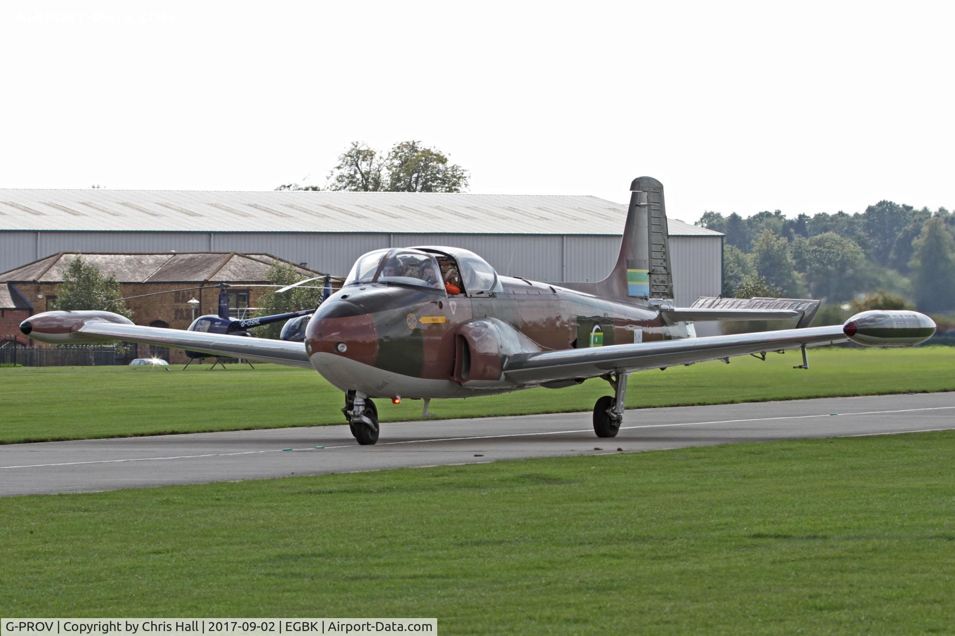G-PROV, 1967 BAC 84 Jet Provost T.52 (Mod) C/N PAC/W/23905, LAA Rally 2017, Sywell