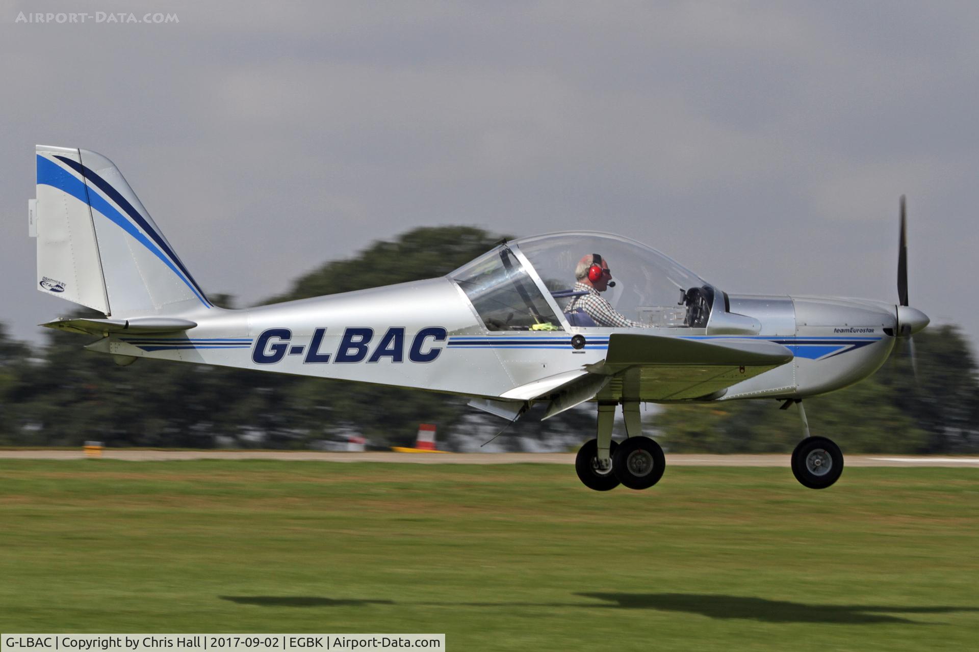 G-LBAC, 2011 Cosmik EV-97 TeamEurostar UK C/N 3934, LAA Rally 2017, Sywell
