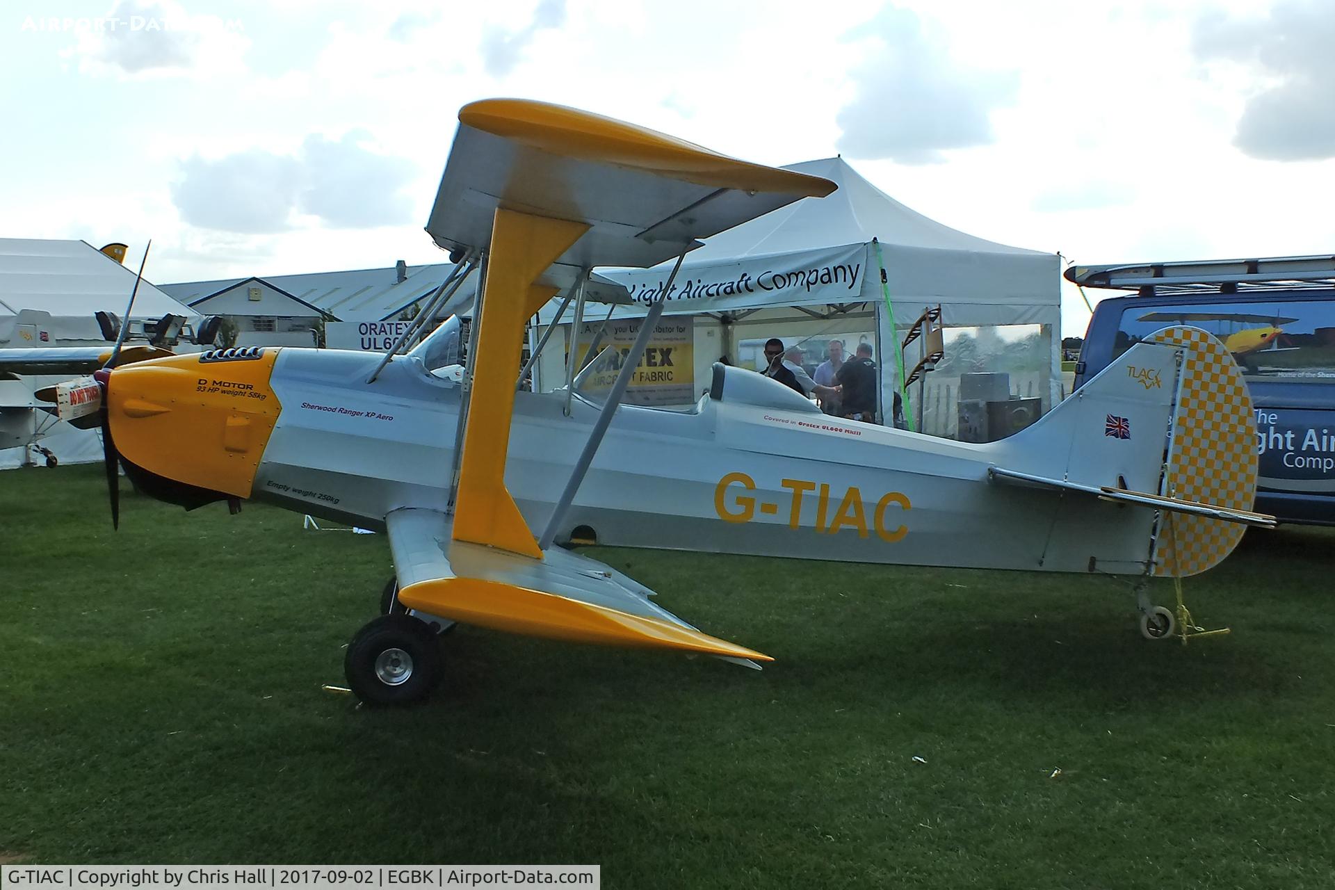 G-TIAC, 2011 TLAC Sherwood Ranger XP C/N LAA 237A-14949, LAA Rally 2017, Sywell