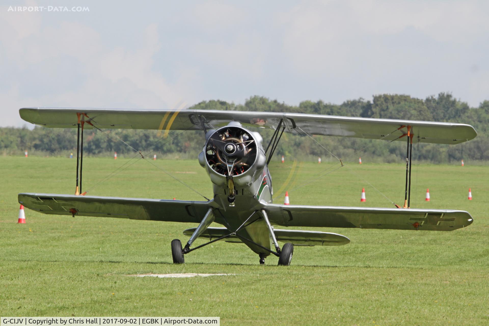 G-CIJV, 1940 CASA 1-133 Jungmeister C/N 35, LAA Rally 2017, Sywell