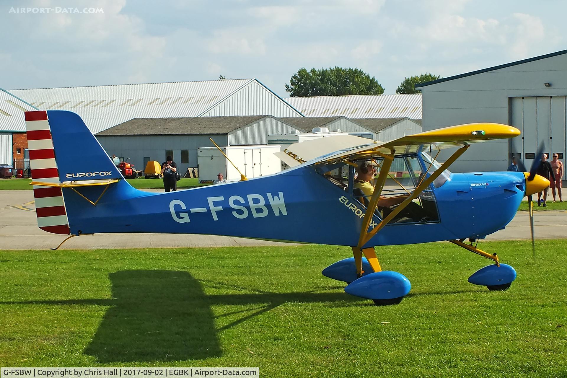 G-FSBW, 2015 Aeropro Eurofox 912S C/N BMAA/HB/678, LAA Rally 2017, Sywell