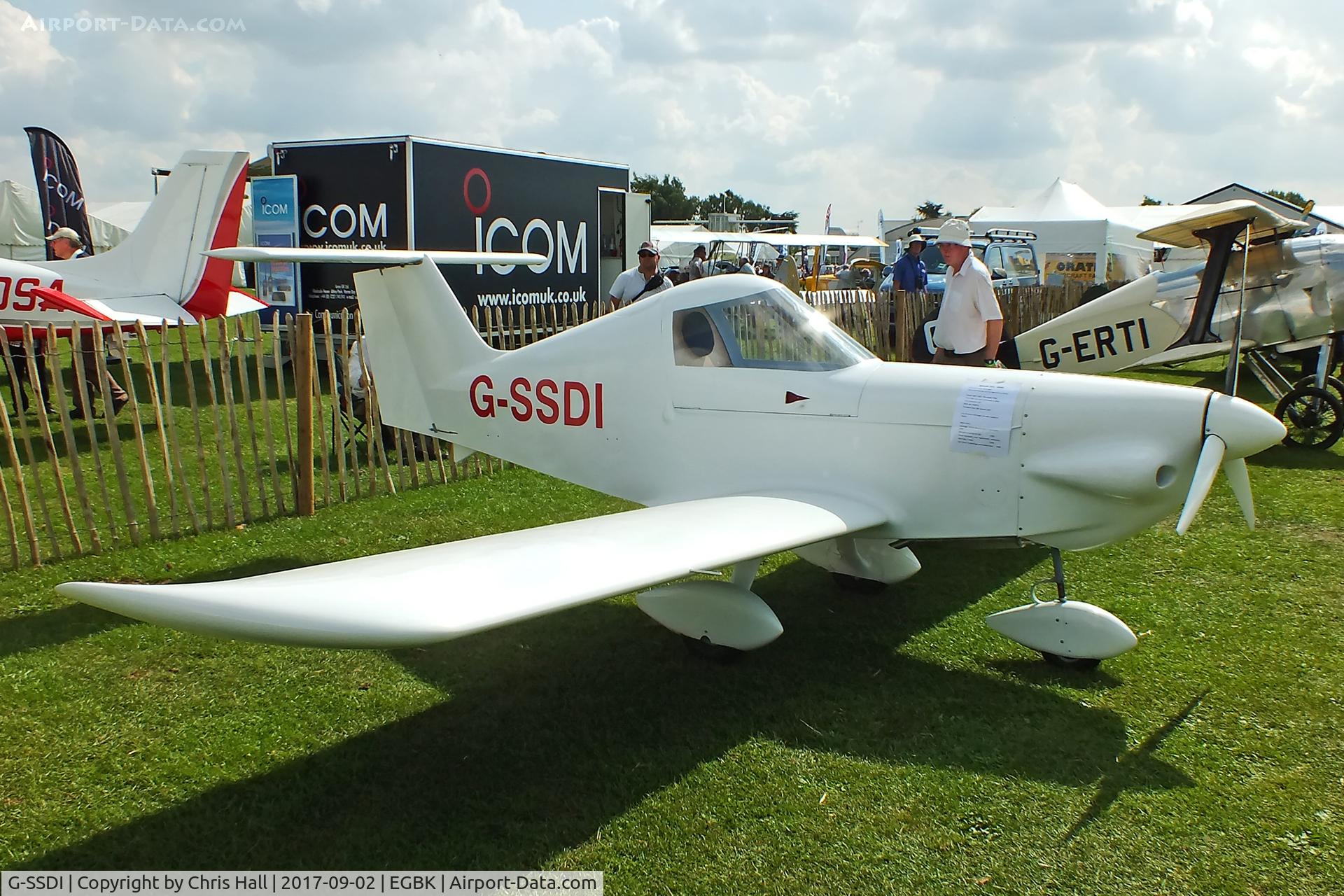 G-SSDI, 2015 Spacek SD-1 Minisport C/N 179, LAA Rally 2017, Sywell