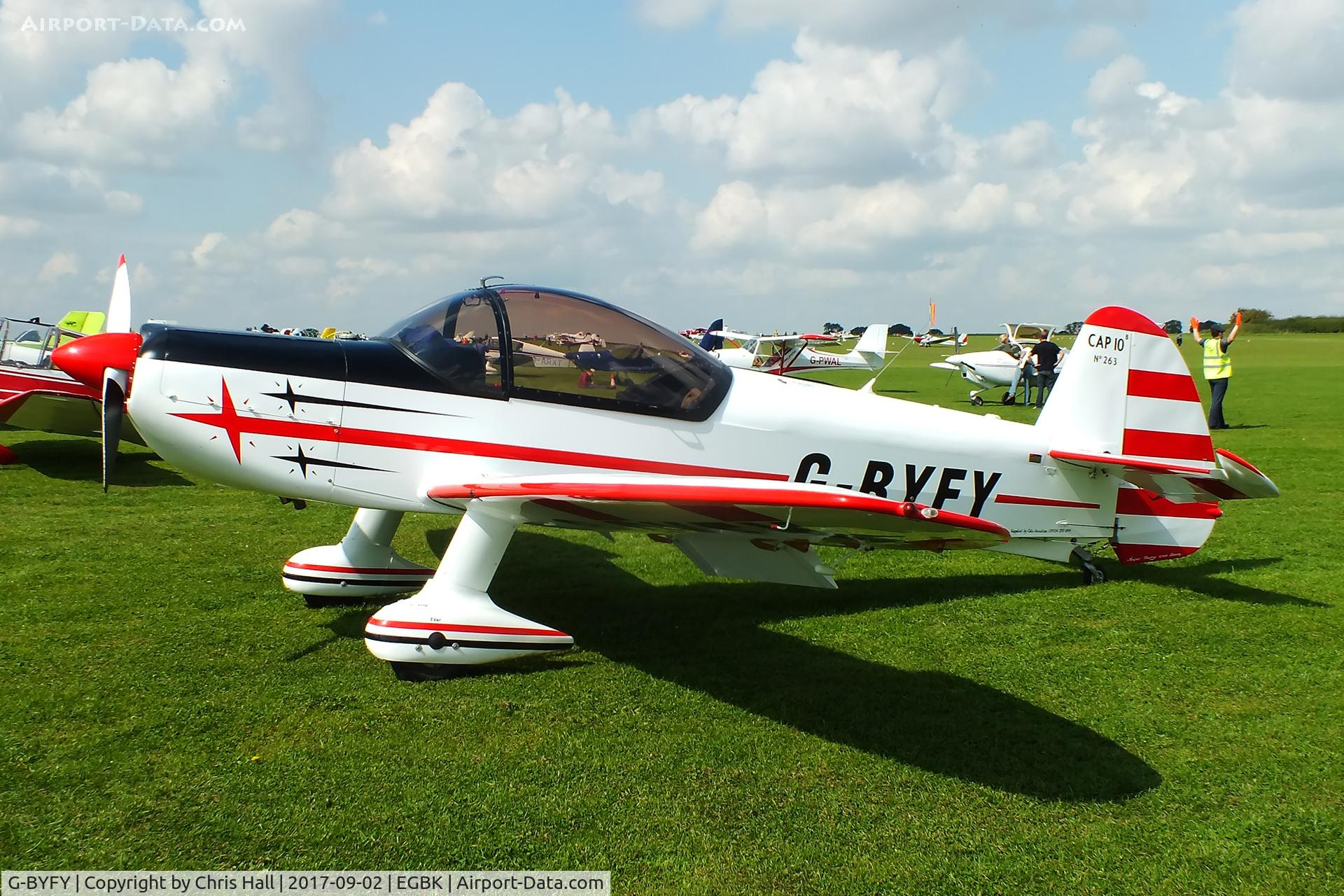 G-BYFY, 1992 Mudry CAP-10B C/N 263, LAA Rally 2017, Sywell