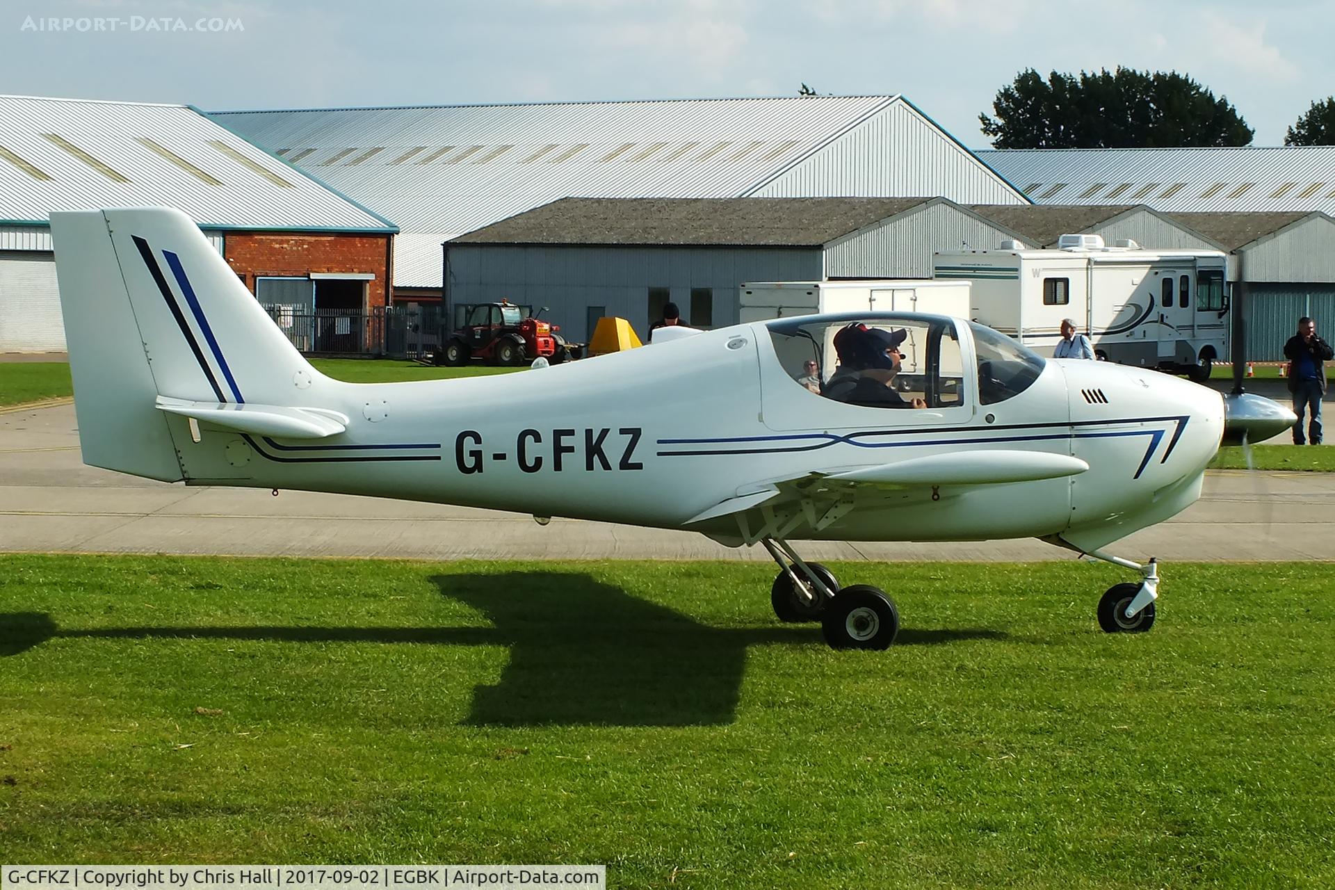 G-CFKZ, 2008 Europa XS Tri-Gear C/N PFA 247-14178, LAA Rally 2017, Sywell