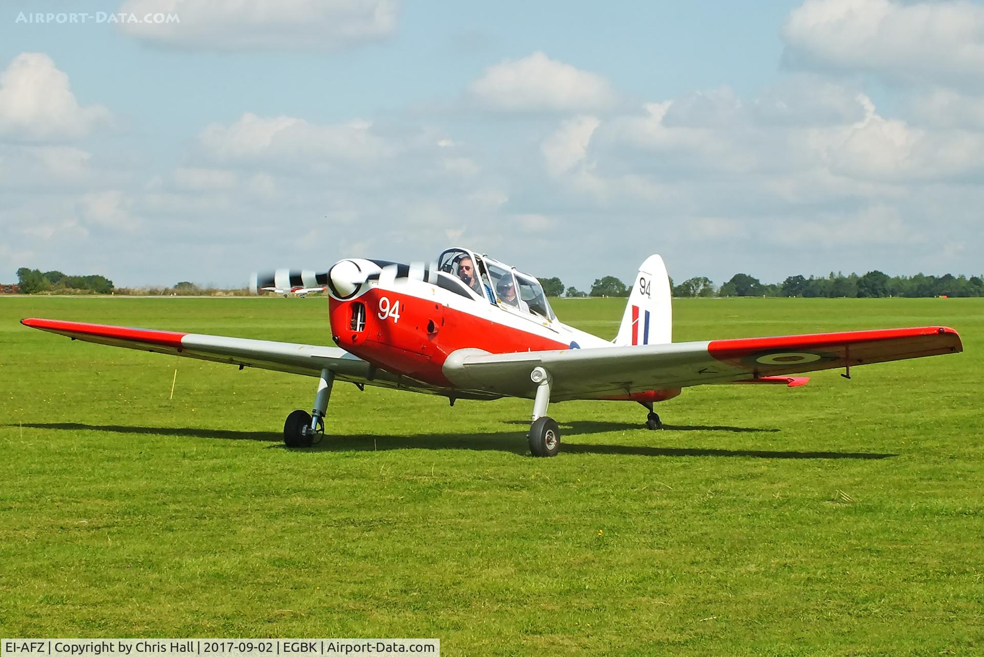 EI-AFZ, 1952 De Havilland DHC-1 Chipmunk T.10 C/N C1/0659, LAA Rally 2017, Sywell