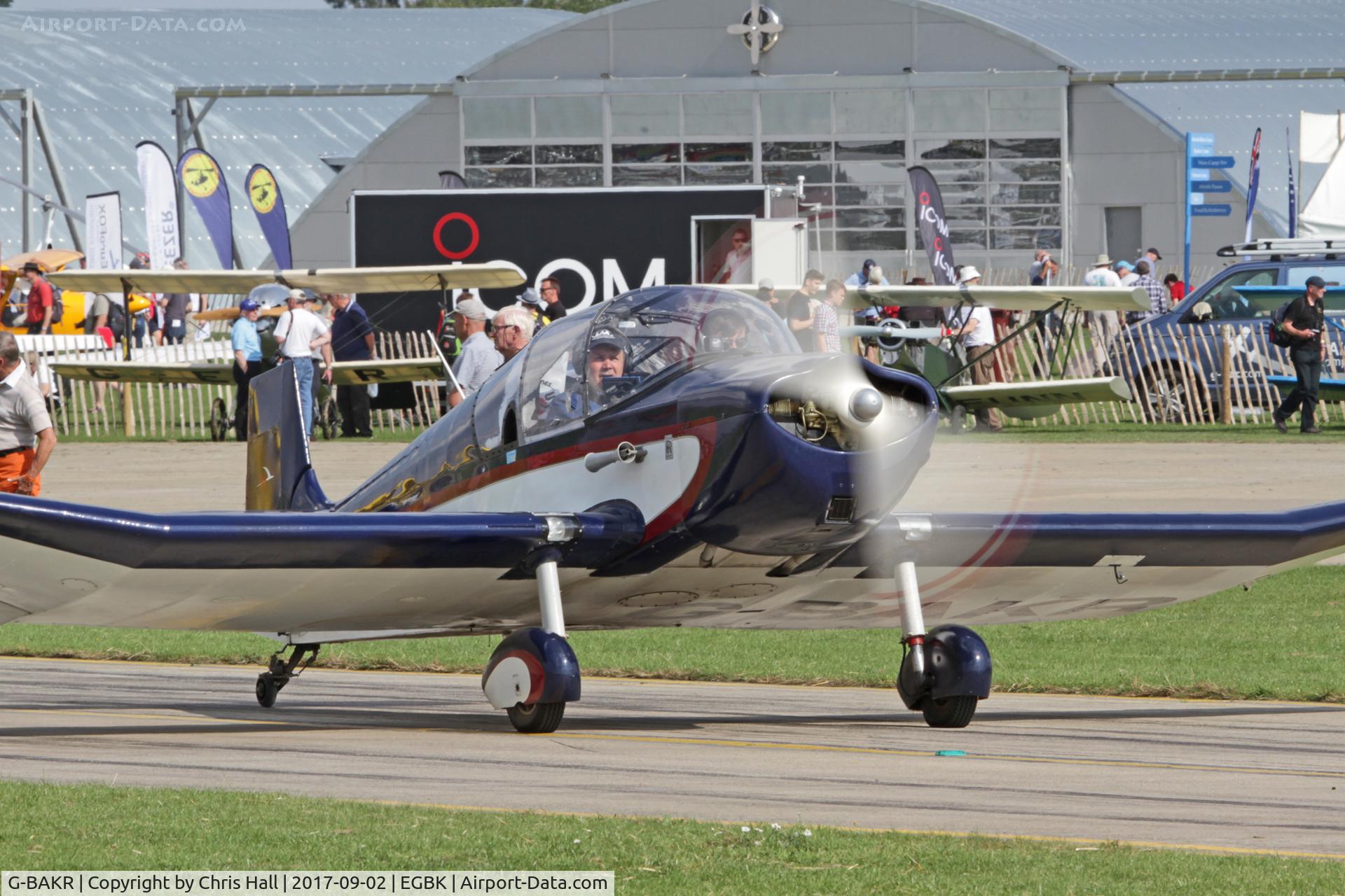 G-BAKR, 1958 SAN Jodel D-117 C/N 814, LAA Rally 2017, Sywell