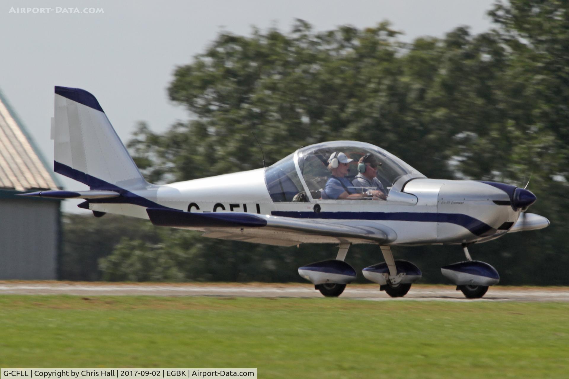 G-CFLL, 2008 Aerotechnik EV-97 Eurostar C/N LAA 315-14825, LAA Rally 2017, Sywell