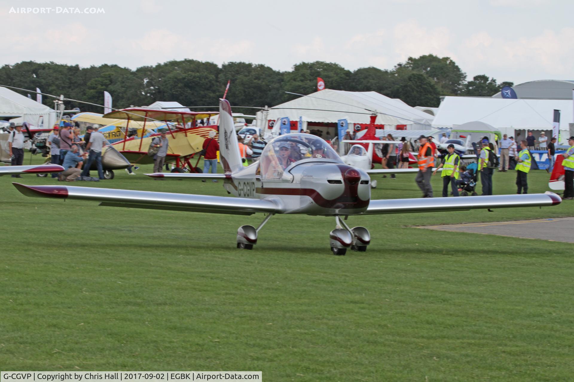 G-CGVP, 2011 Aerotechnik EV-97 Eurostar C/N LAA 315-15047, LAA Rally 2017, Sywell