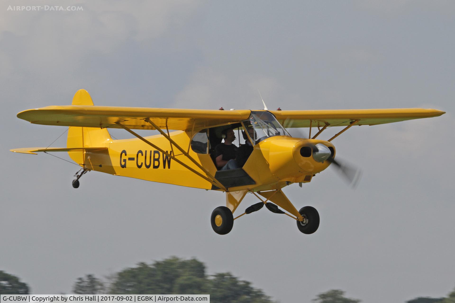 G-CUBW, 2005 Wag-Aero CUBy Acro Trainer C/N PFA 108-13581, LAA Rally 2017, Sywell