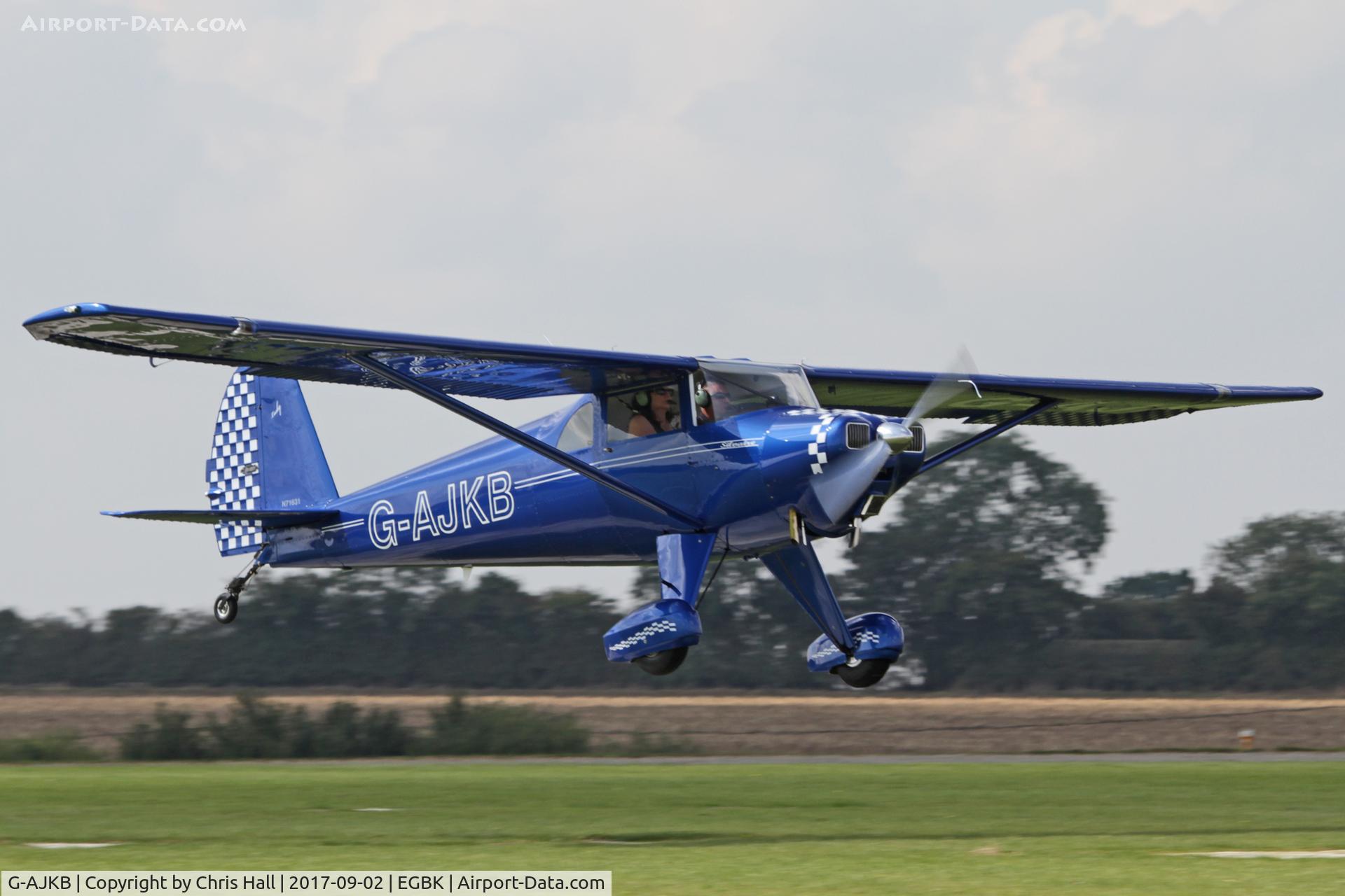 G-AJKB, 1946 Luscombe 8E Silvaire C/N 3058, LAA Rally 2017, Sywell