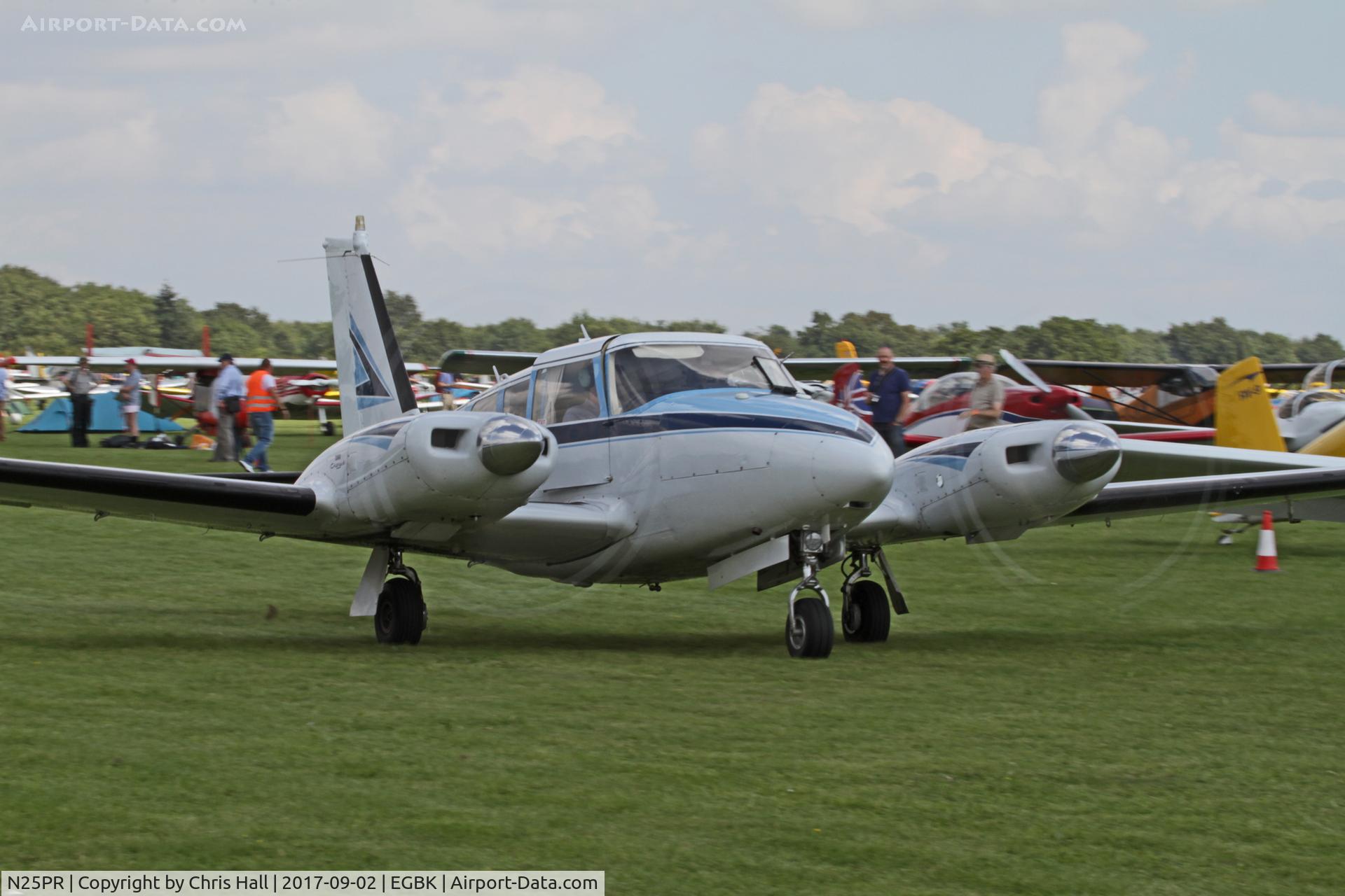 N25PR, 1967 Piper PA-30 Twin Comanche Twin Comanche C/N 30-1511, LAA Rally 2017, Sywell
