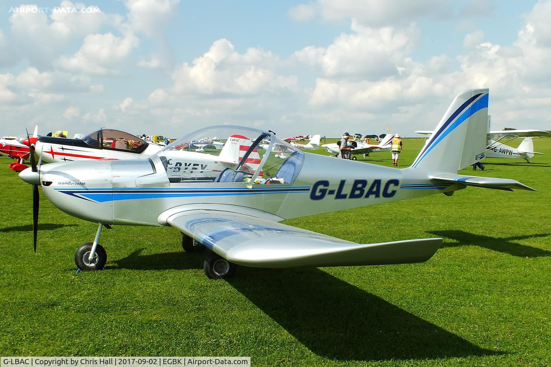 G-LBAC, 2011 Cosmik EV-97 TeamEurostar UK C/N 3934, LAA Rally 2017, Sywell