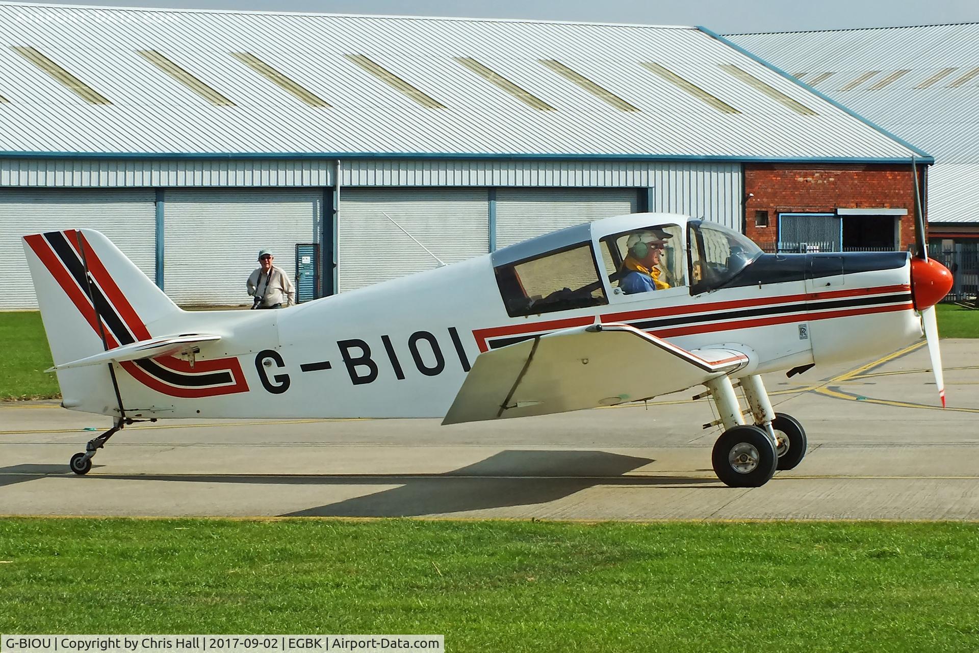 G-BIOU, 1958 Jodel D-117A C/N 813, LAA Rally 2017, Sywell