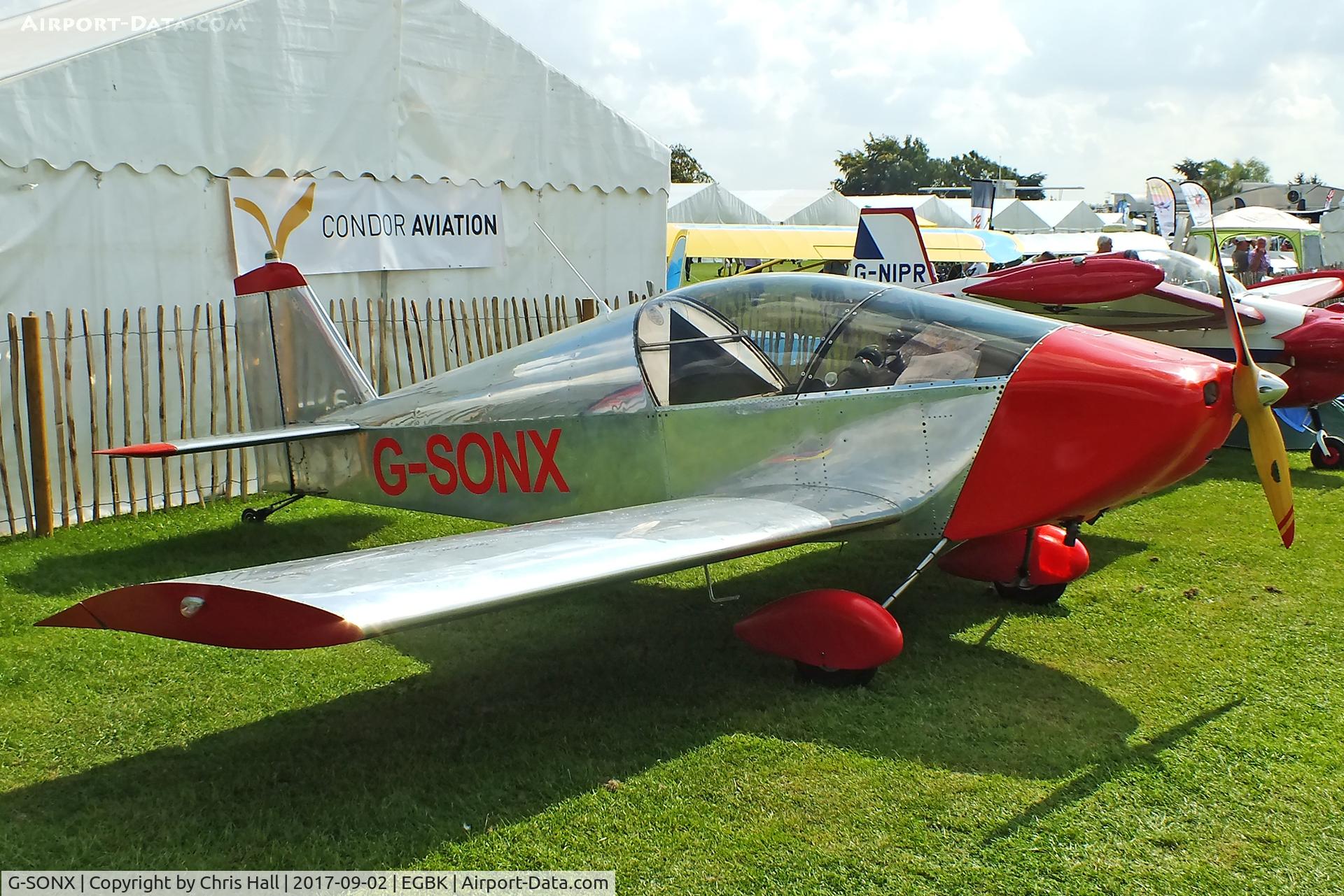 G-SONX, 2010 Sonex Sonex C/N LAA 337-14776, LAA Rally 2017, Sywell