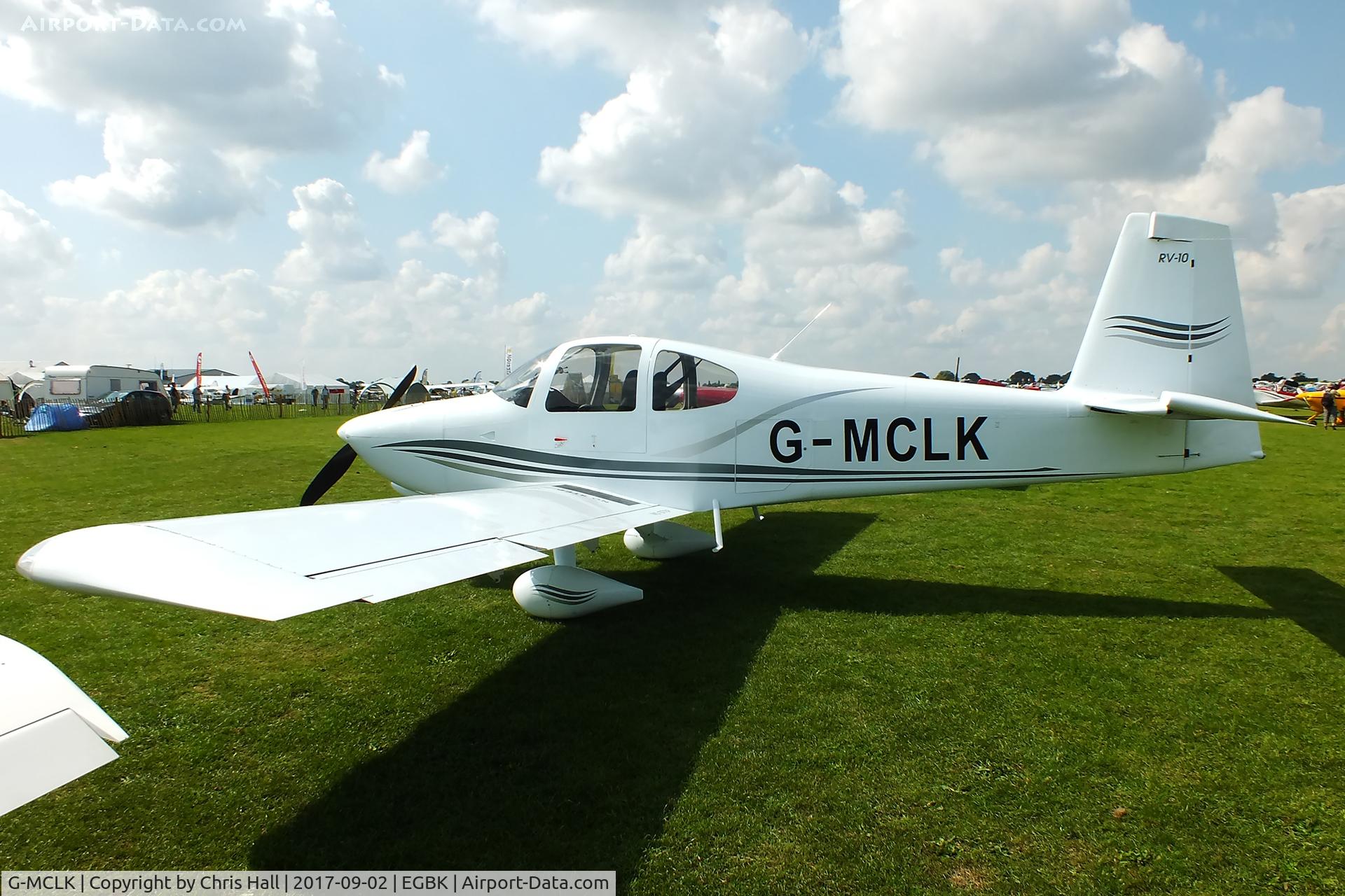 G-MCLK, 2013 Vans RV-10 C/N LAA 339-15041, LAA Rally 2017, Sywell