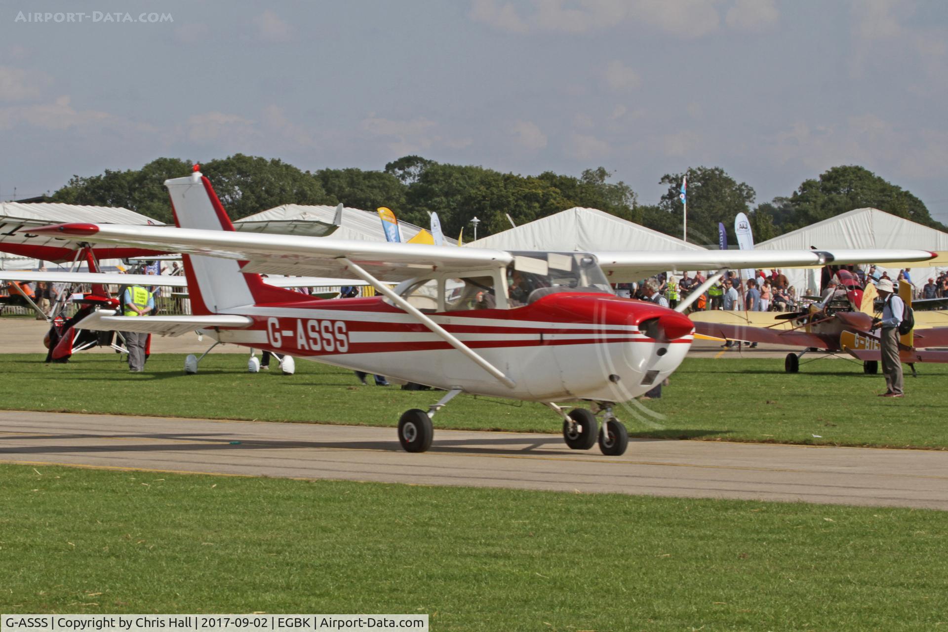 G-ASSS, 1964 Cessna 172E C/N 172-51467, LAA Rally 2017, Sywell