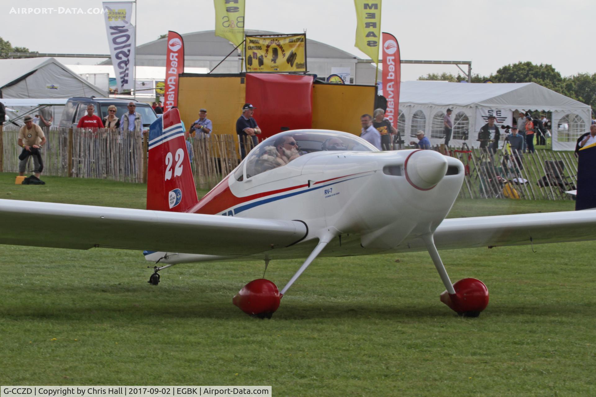 G-CCZD, 2004 Vans RV-7 C/N PFA 323-14087, LAA Rally 2017, Sywell