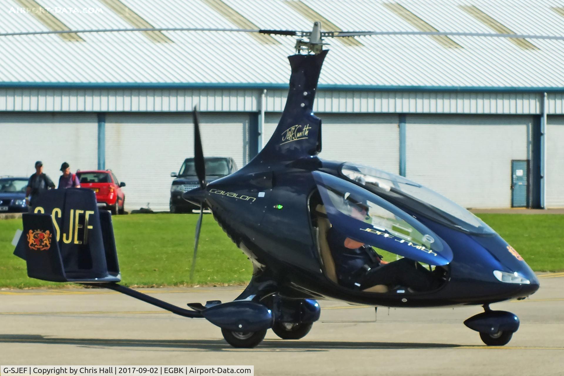 G-SJEF, 2015 Rotorsport UK Cavalon C/N RSUK/CVLN/016, LAA Rally 2017, Sywell