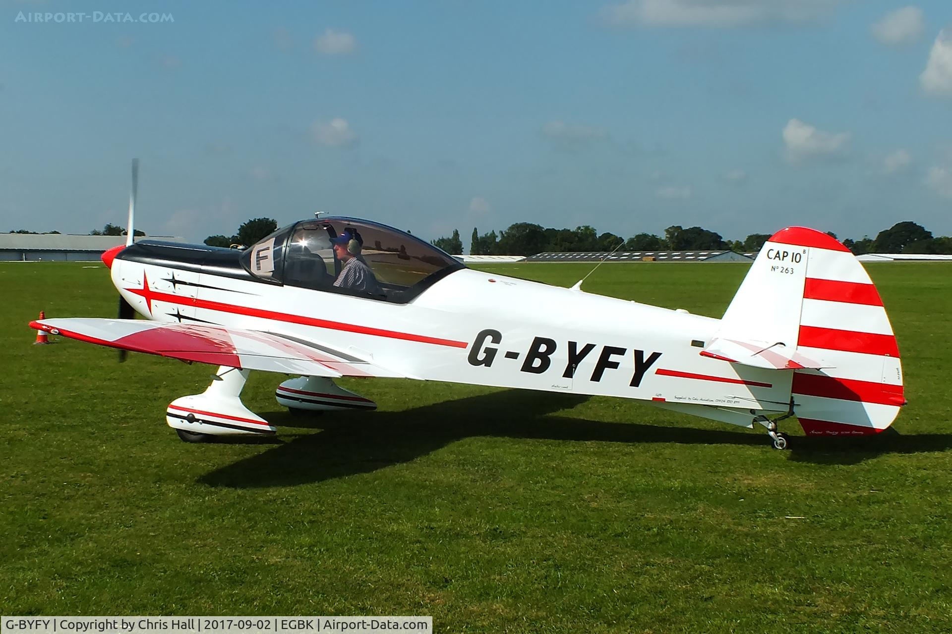 G-BYFY, 1992 Mudry CAP-10B C/N 263, LAA Rally 2017, Sywell