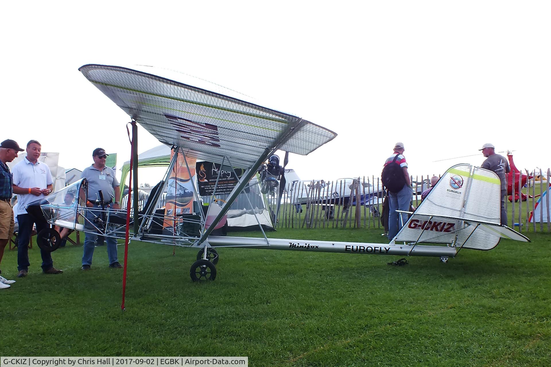 G-CKIZ, 2017 Eurofly Minifox C/N MF01, LAA Rally 2017, Sywell