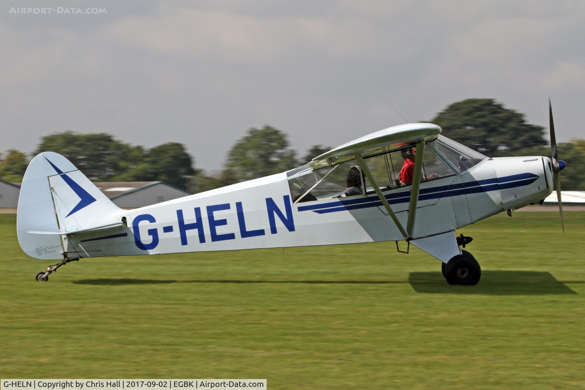 G-HELN, 1958 Piper L-21B Super Cub (PA-18-135) C/N 18-3400, LAA Rally 2017, Sywell