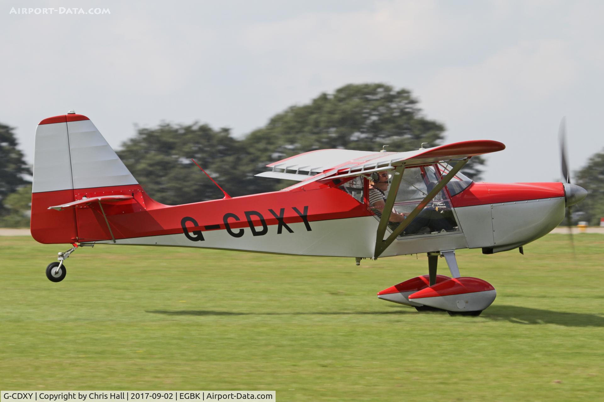 G-CDXY, 2007 Skystar Kitfox Series 7 C/N PFA 172D-14112, LAA Rally 2017, Sywell