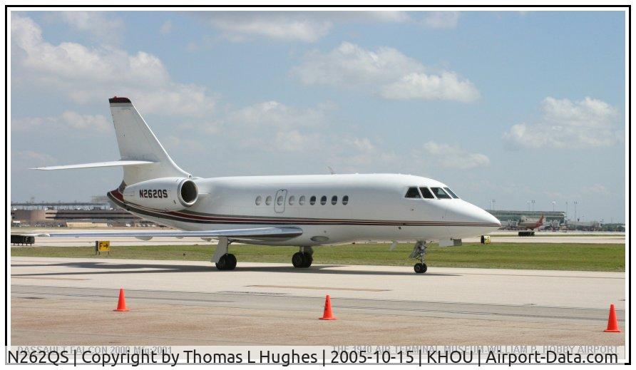 N262QS, 2001 Dassault Falcon 2000 C/N 162, (HOU) 1940 Terminal Museum- Wings&Wheels