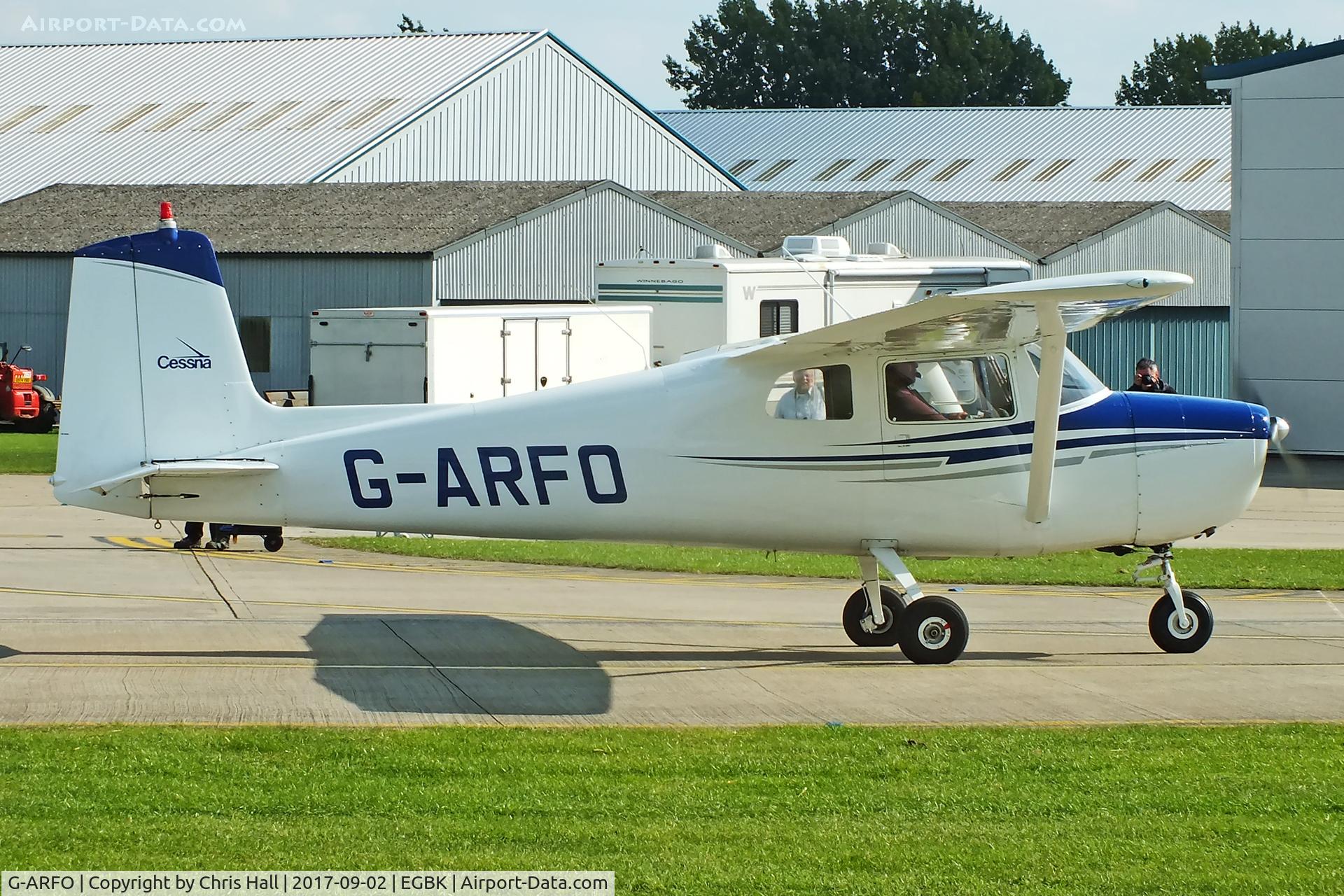 G-ARFO, 1961 Cessna 150A C/N 15059174, LAA Rally 2017, Sywell