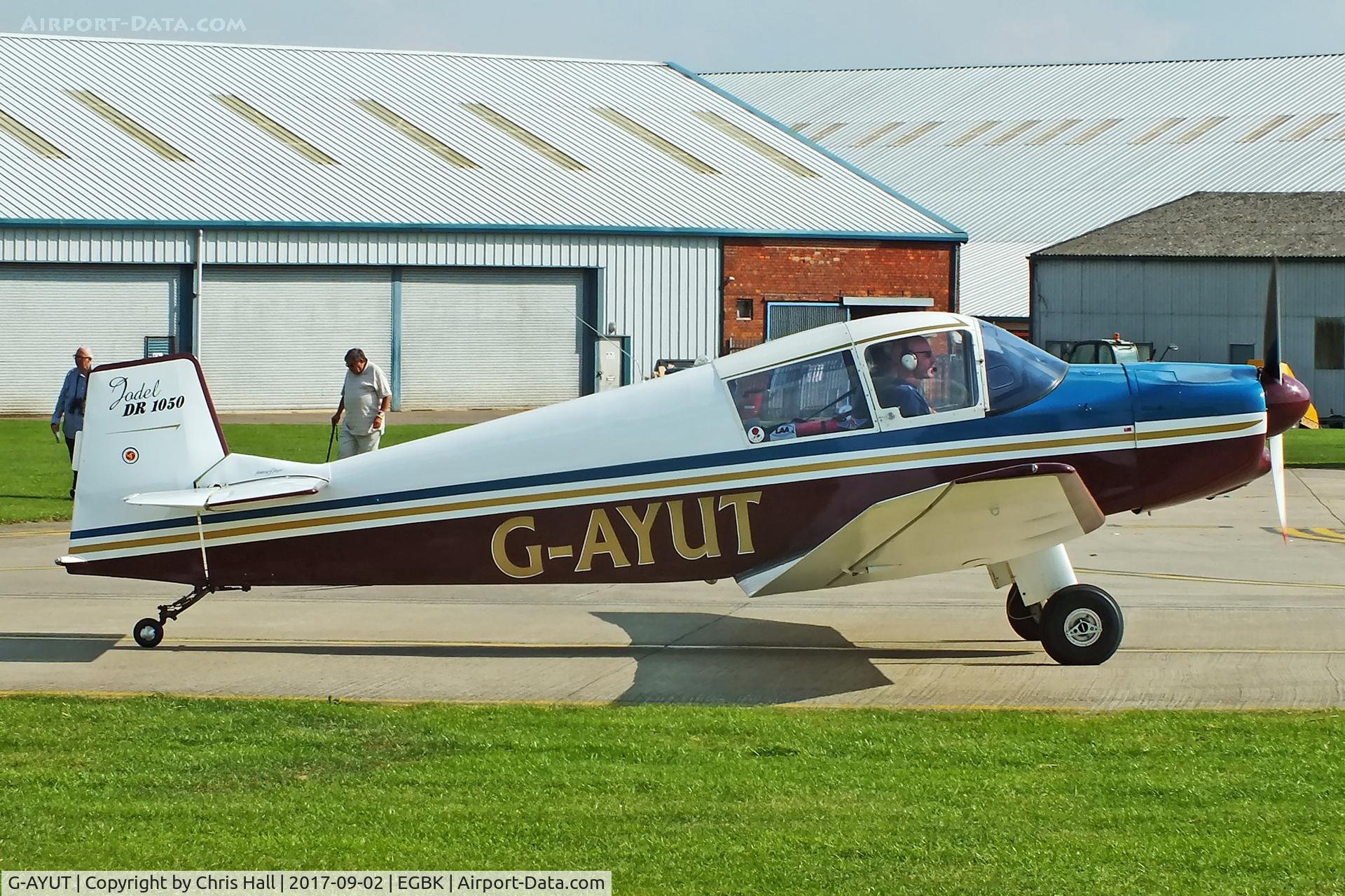 G-AYUT, 1964 SAN Jodel DR-1050 Ambassadeur C/N 479, LAA Rally 2017, Sywell