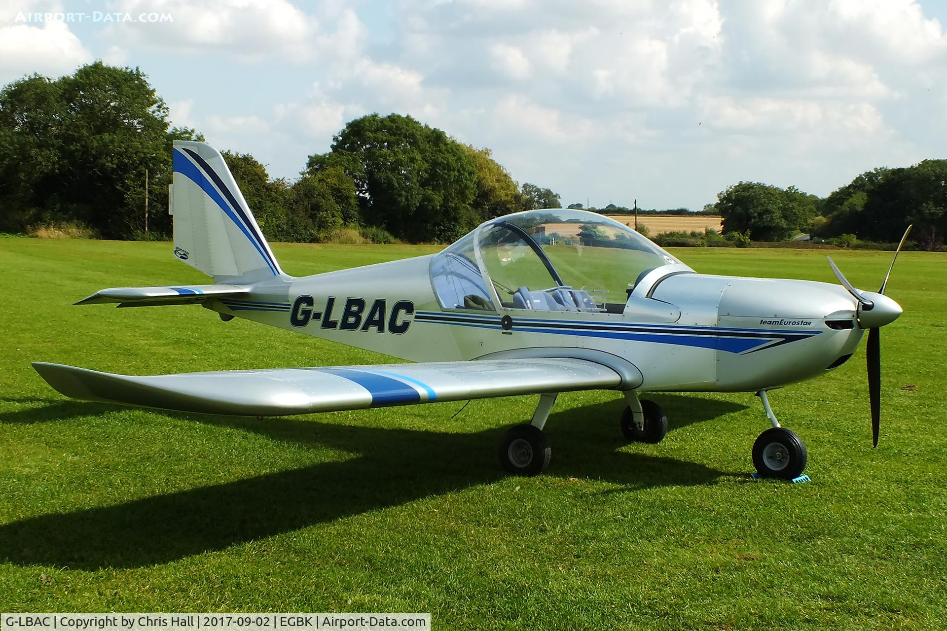 G-LBAC, 2011 Cosmik EV-97 TeamEurostar UK C/N 3934, LAA Rally 2017, Sywell
