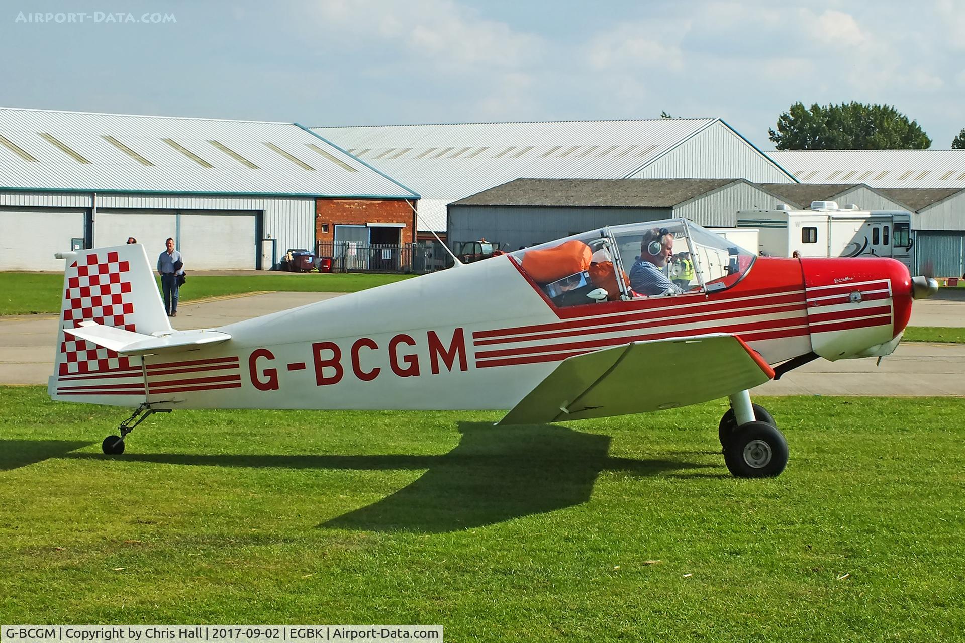 G-BCGM, 1957 Wassmer (Jodel) D-120 Paris Nice C/N 50, LAA Rally 2017, Sywell