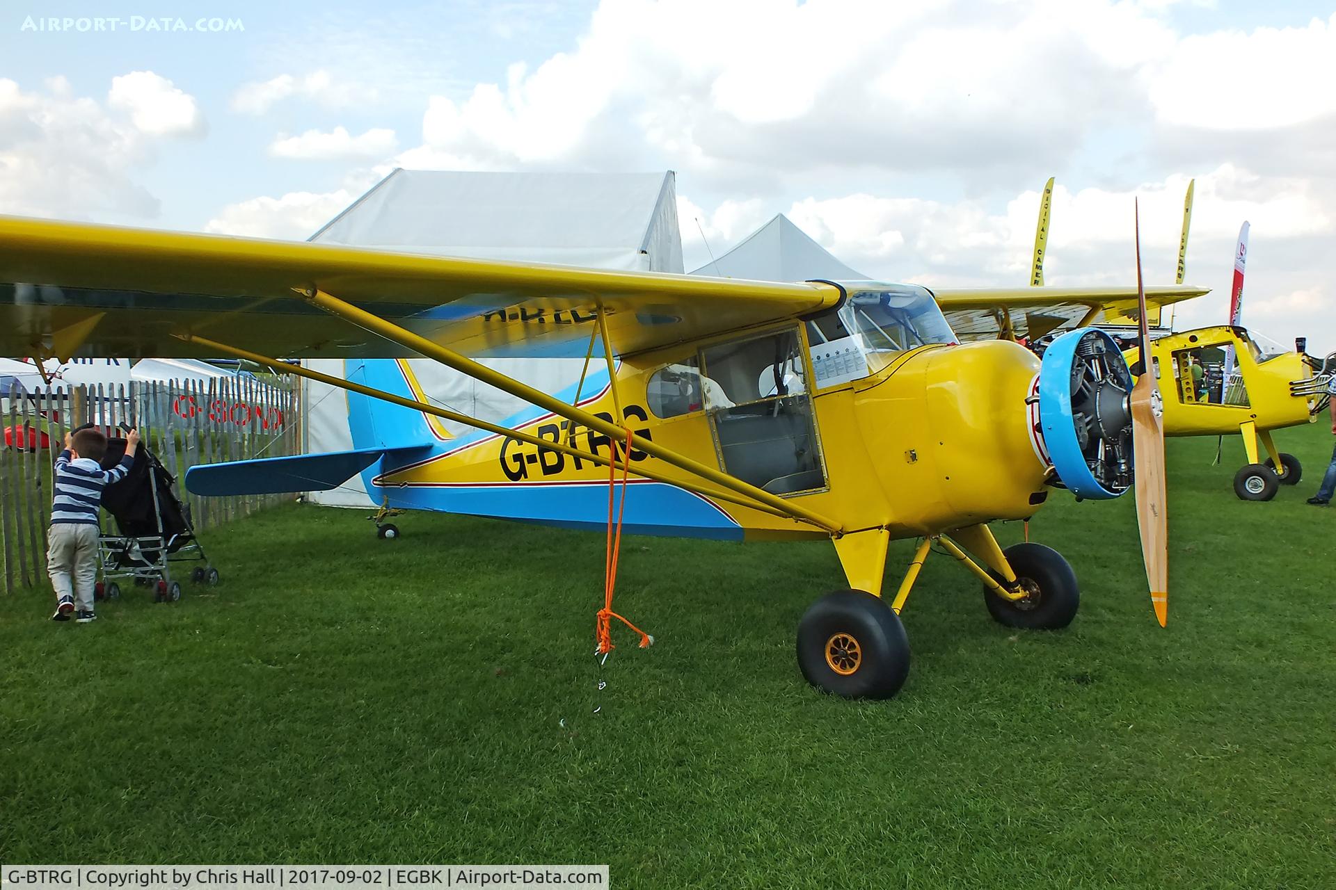 G-BTRG, 1939 Aeronca 65C C/N C4149, LAA Rally 2017, Sywell