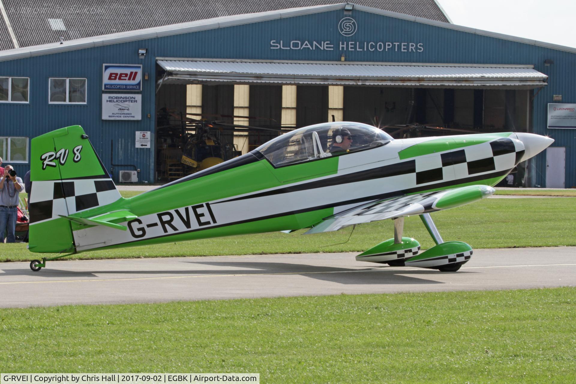 G-RVEI, 2011 Vans RV-8 C/N LAA 303-14961, LAA Rally 2017, Sywell