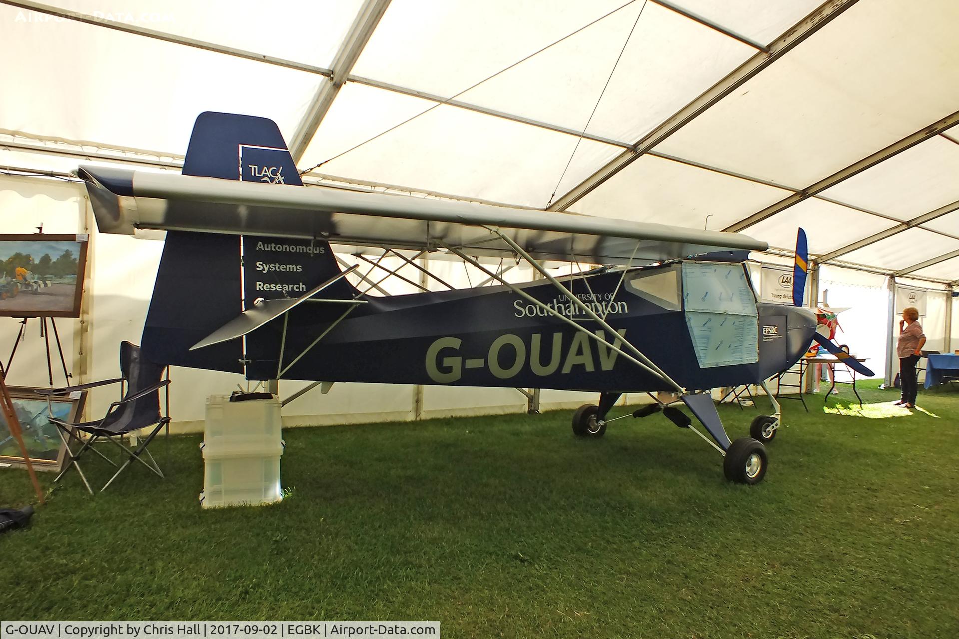 G-OUAV, 2017 TLAC Sherwood Scout C/N LAA 345-15480, LAA Rally 2017, Sywell