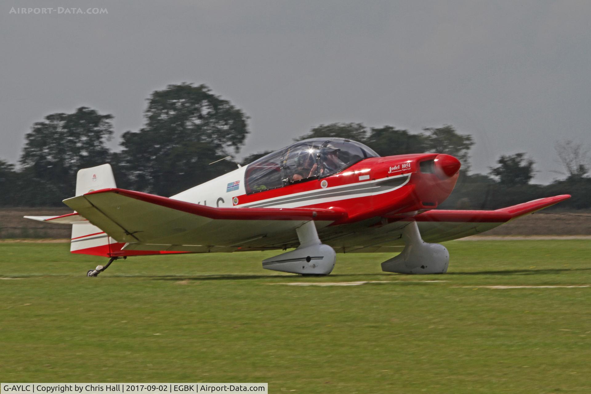 G-AYLC, 1964 CEA Jodel DR-1051 Ambassadeur C/N 536, LAA Rally 2017, Sywell