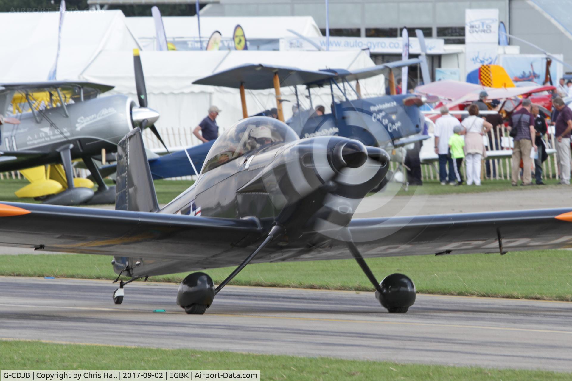 G-CDJB, 1987 Vans RV-4 C/N 1270, LAA Rally 2017, Sywell